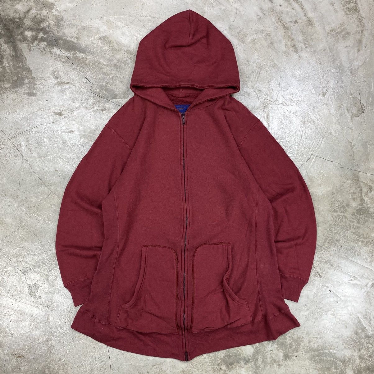 Undercover 2004SS "The Greatest Red Long" Zip Up Hoodie Size US L / EU 52-54 / 3 - 1 Thumbnail