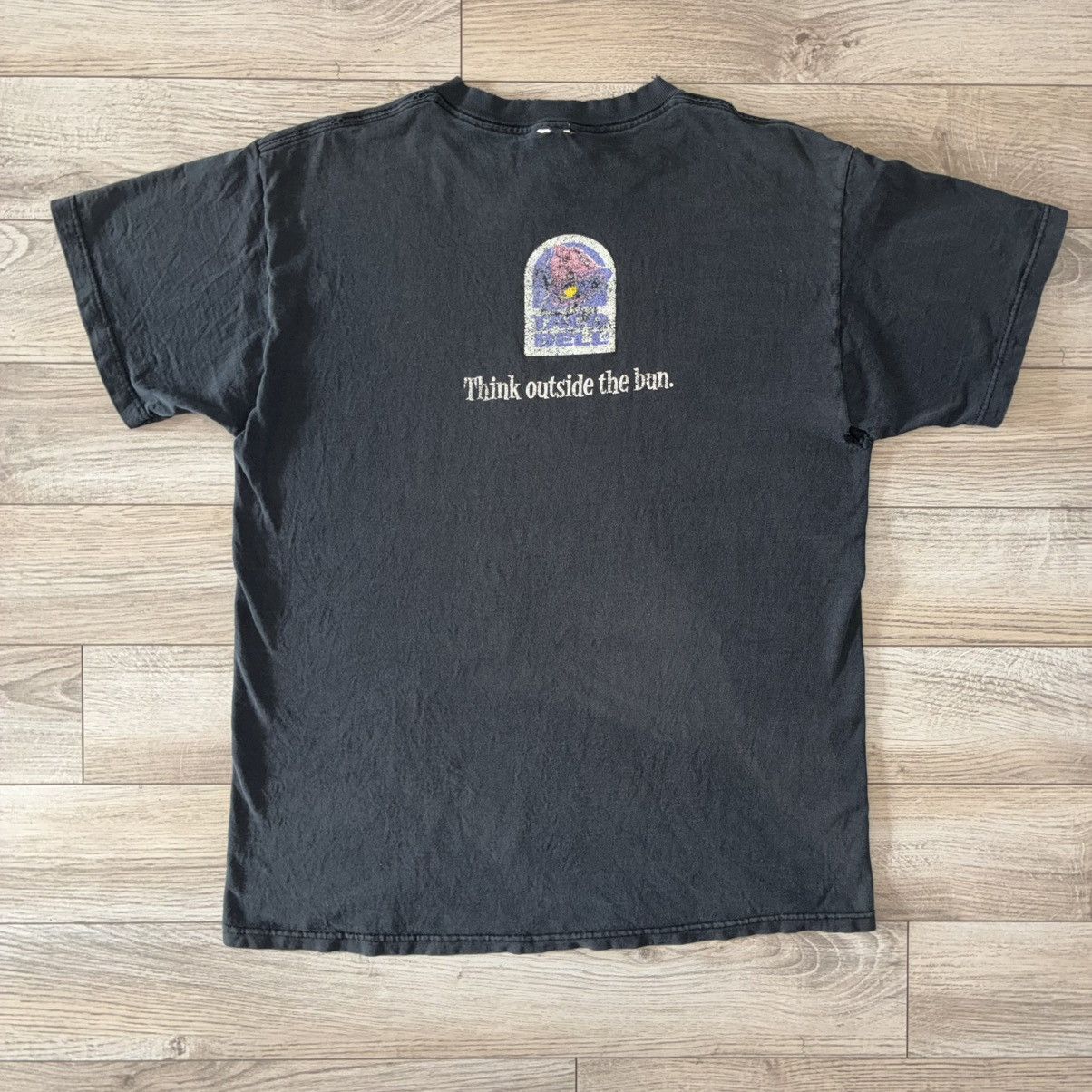 Fruit Of The Loom Vintage Xbox Taco Bell distressed faded promo tee shirt Size US L / EU 52-54 / 3 - 4 Thumbnail