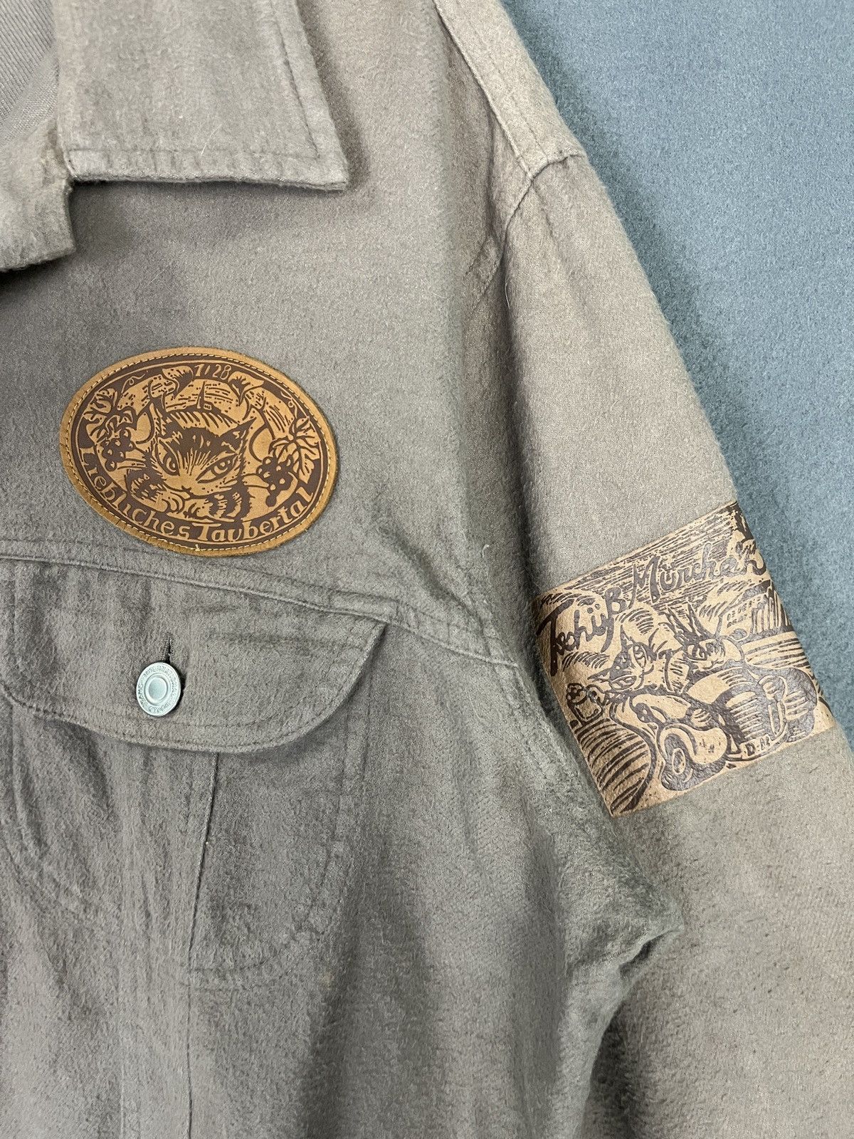 Japanese Brand × Vintage Wachi Field Backhit Patches Country Travel Trucker Jacket Size US M / EU 48-50 / 2 - 6 Thumbnail