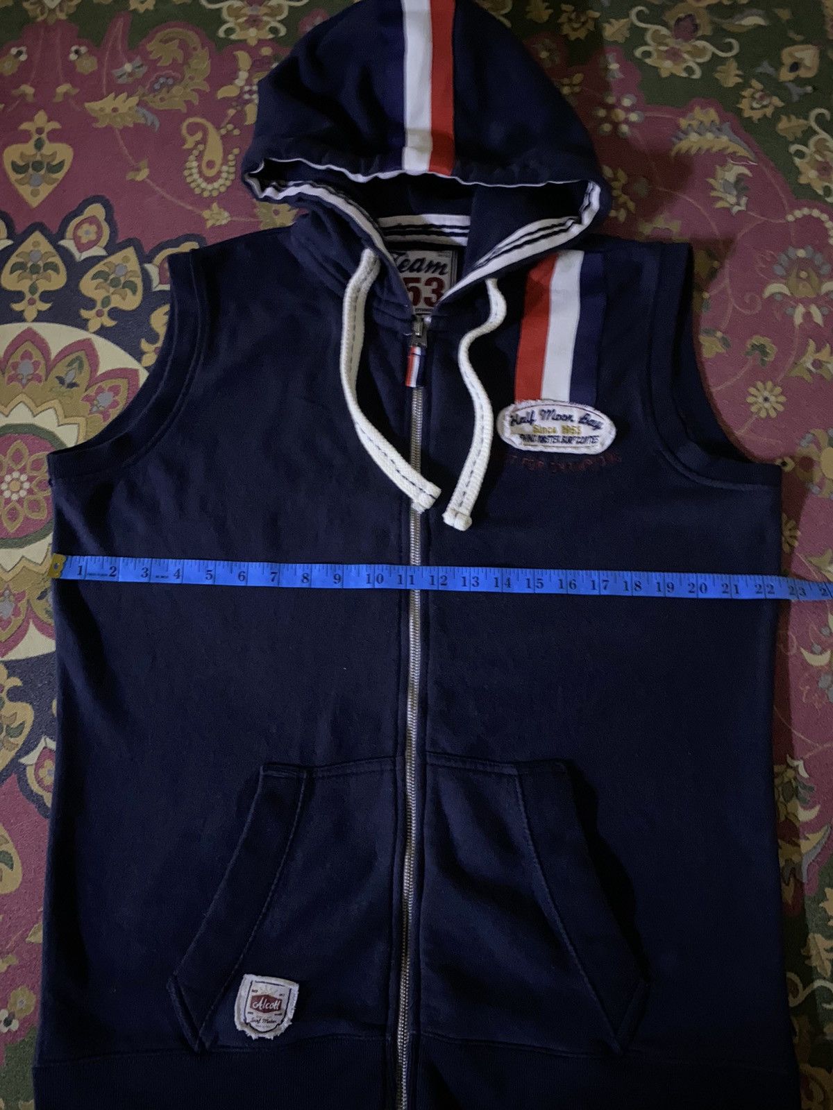 Japanese Brand × Vintage Japanese Brand ALCOTT Sleeve Les Hoodie Size US L / EU 52-54 / 3 - 11 Thumbnail