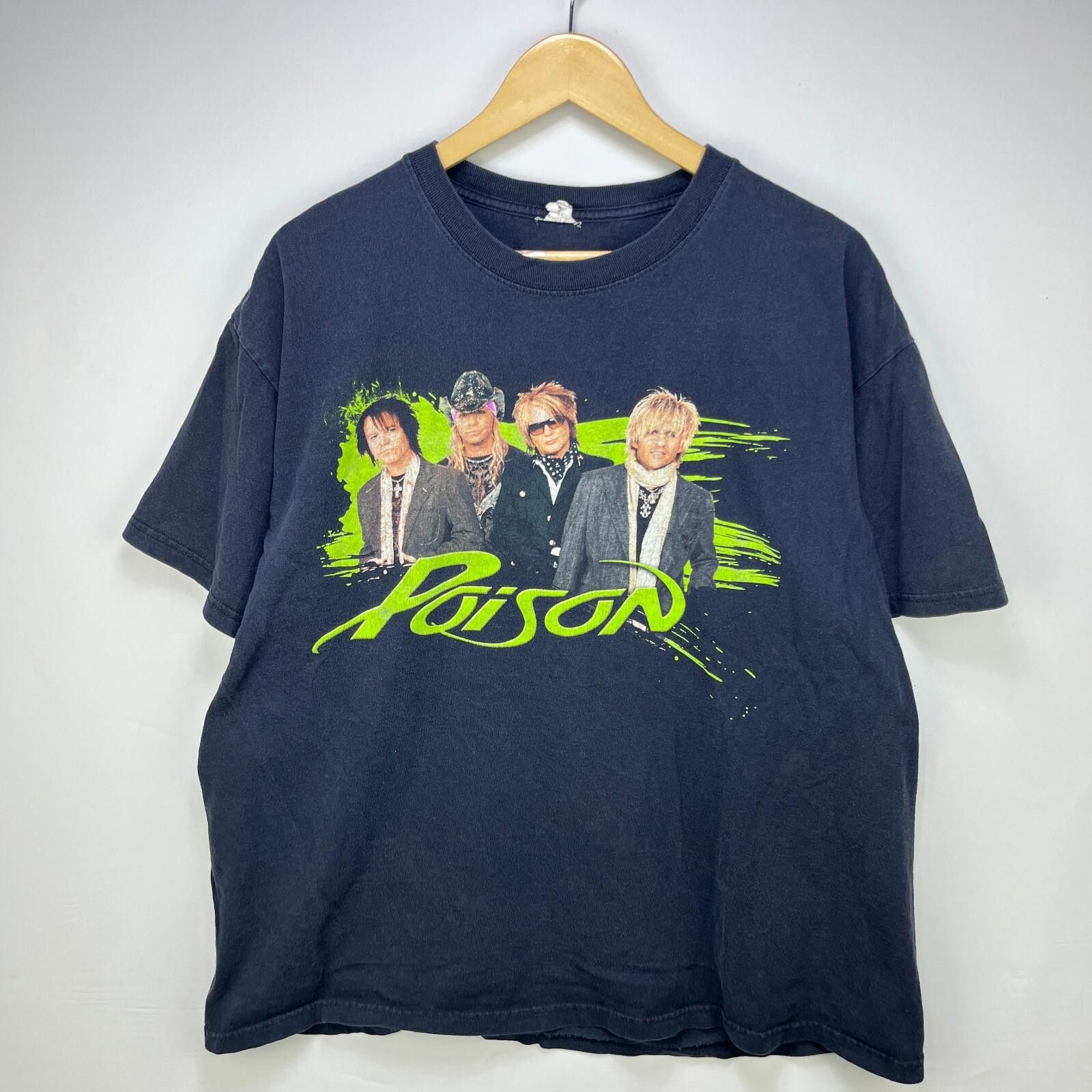 Anvil Vintage Poison Band T Shirt Y2K Tour Live Raw Uncut XL Size US XL / EU 56 / 4 - 1 Thumbnail