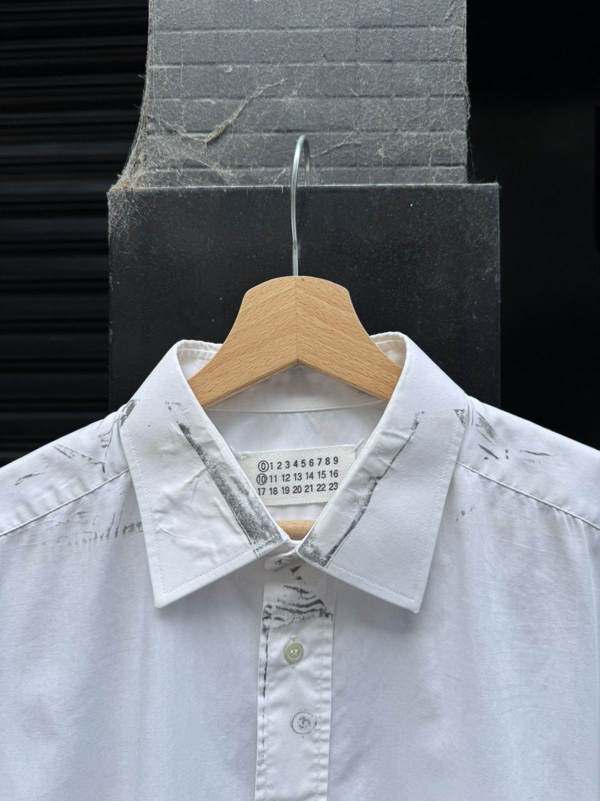 Maison Margiela Maison Martin Margiela SS99 Artisanal Print Button-Up Shirt Size US M / EU 48-50 / 2 - 2 Thumbnail