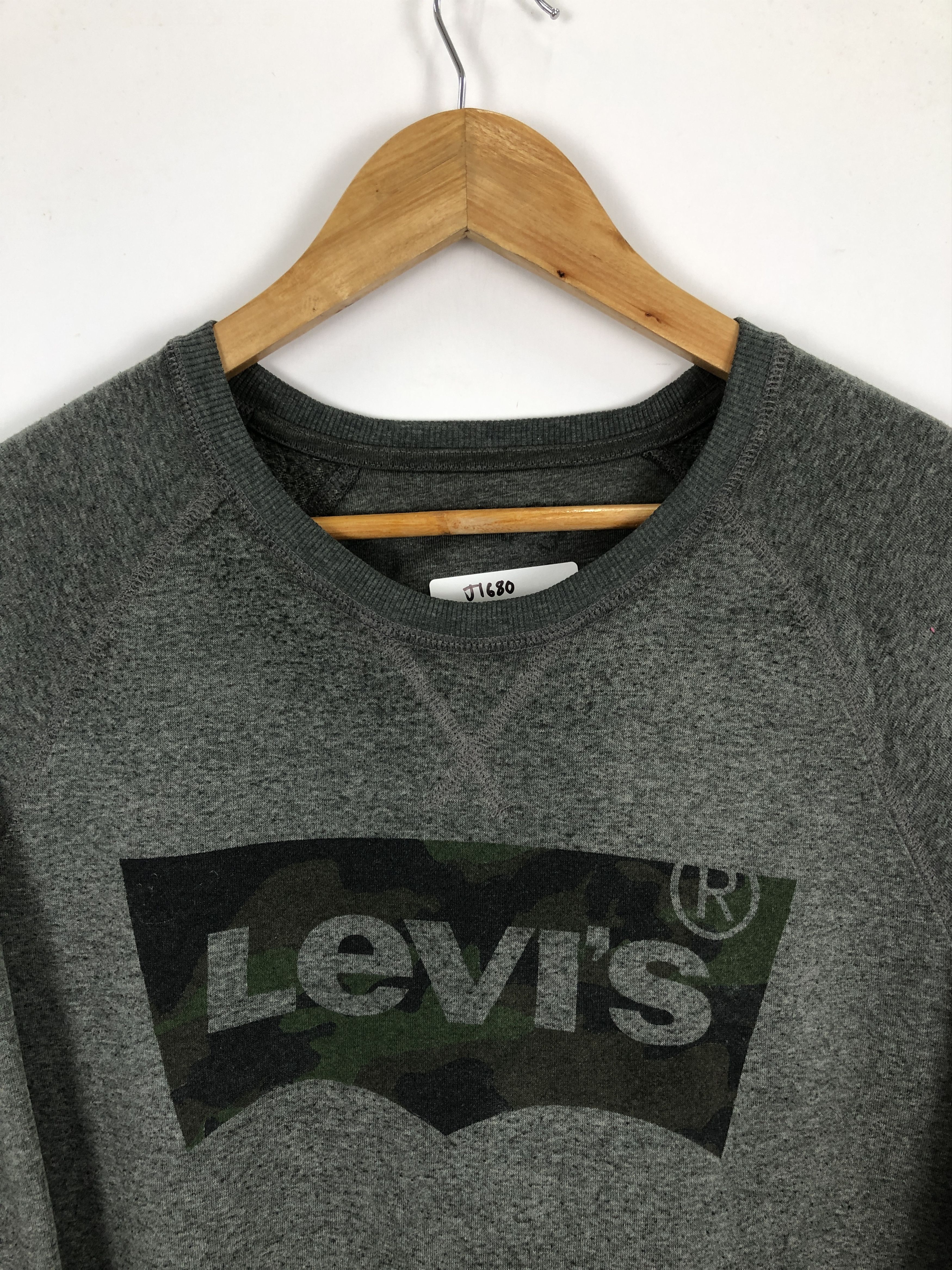 Levi's × Vintage Vintage Levis Pullover Crewneck Sweatshirt Size US XL / EU 56 / 4 - 5 Thumbnail