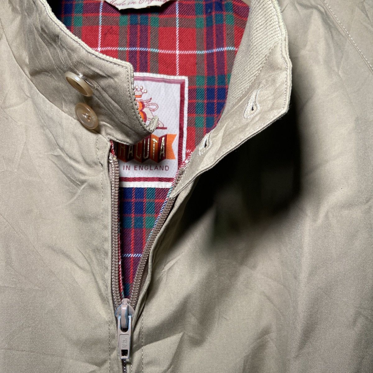 Baracuta Rare‼️ Vintage Baracuta Bomber Jacket Made in England Size US S / EU 44-46 / 1 - 3 Thumbnail