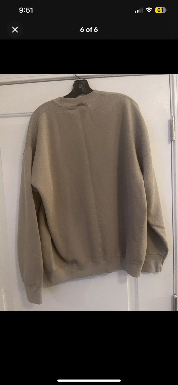 Fruit Of The Loom × Vintage Vintage Anna Maria Island Pullover Sweatshirt Beige Size XL Size XL / US 12-14 / IT 48-50 - 6 Thumbnail