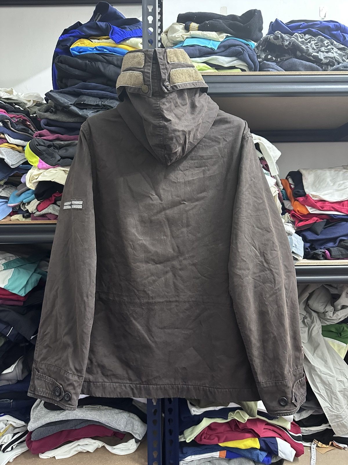 Stone Island Vintage Stone Island Denims Naval Overcoat Jacket Size US L / EU 52-54 / 3 - 17 Thumbnail