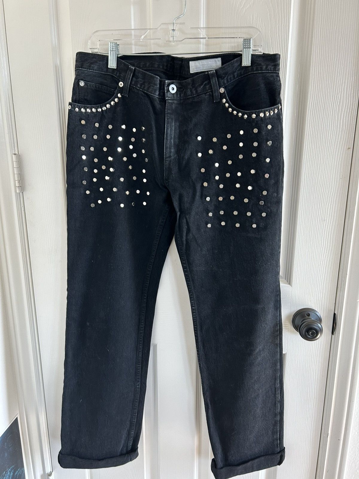 Siberia Hills Siberia hills - black studded jeans price is final Size US 34 / EU 50 - 1 Thumbnail