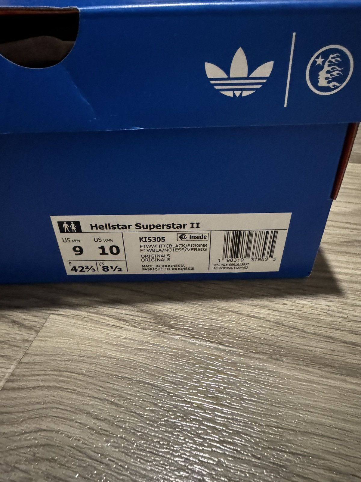 Adidas Adidas x HELLSTAR Superstar II DS SZ 9 US M Size US 9 / EU 42 - 8 Thumbnail
