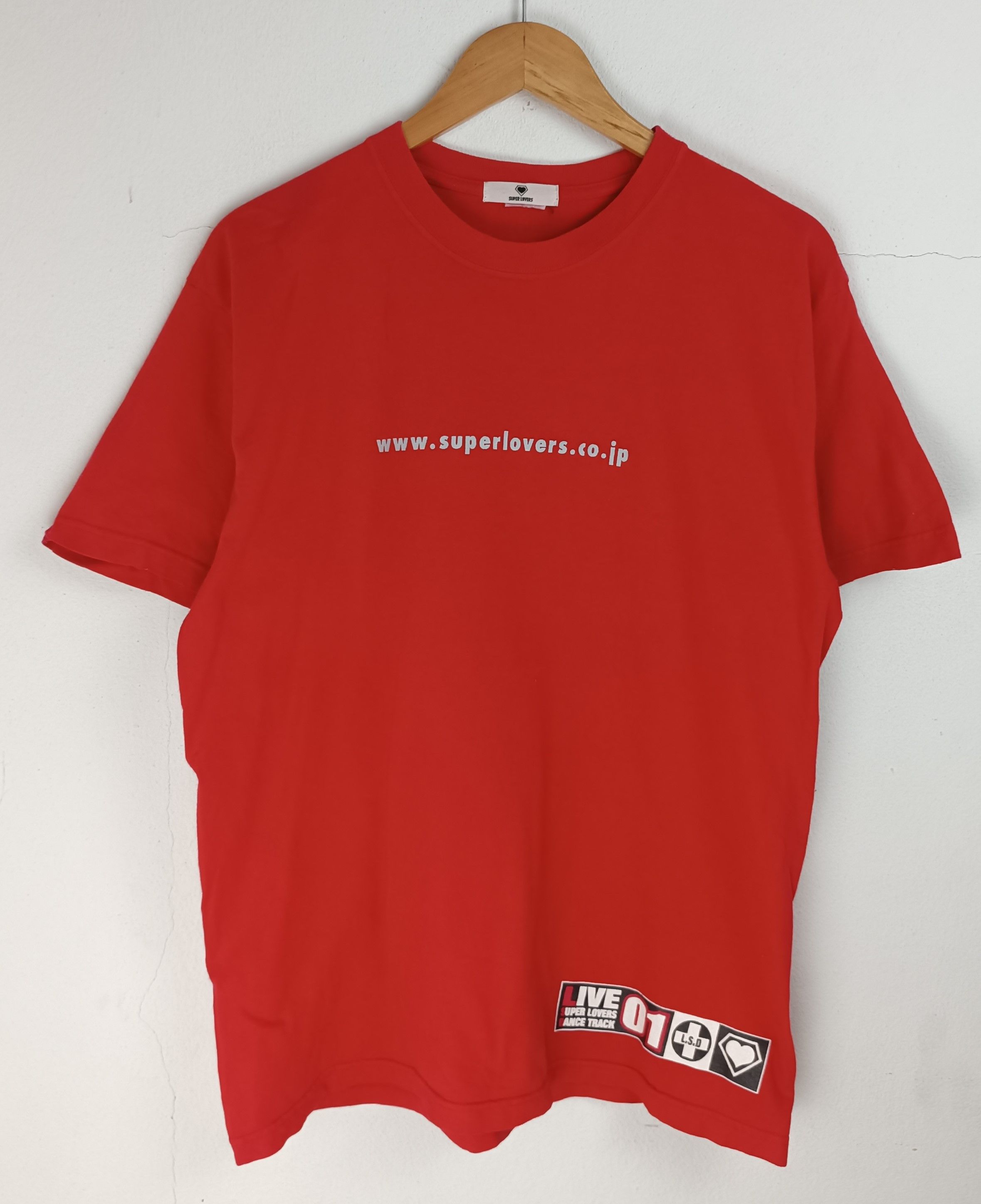 Japanese Brand VINTAGE SUPER LOVERS JAPAN DANCE HERE TEE EDM DJ Size US M / EU 48-50 / 2 - 4 Thumbnail