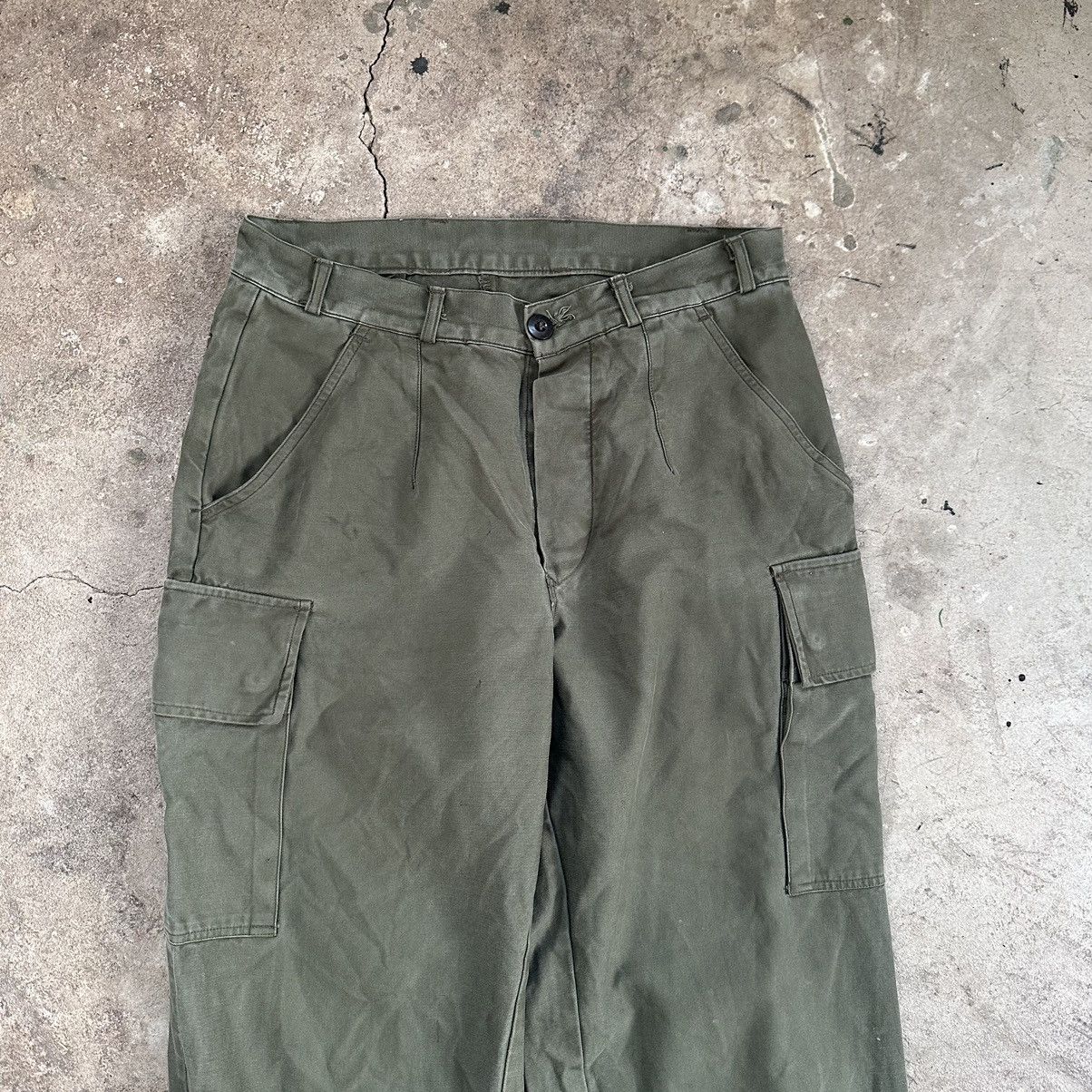 Japanese Brand Vintage utility fatigue cargo military pants British army Size US 31 - 4 Thumbnail