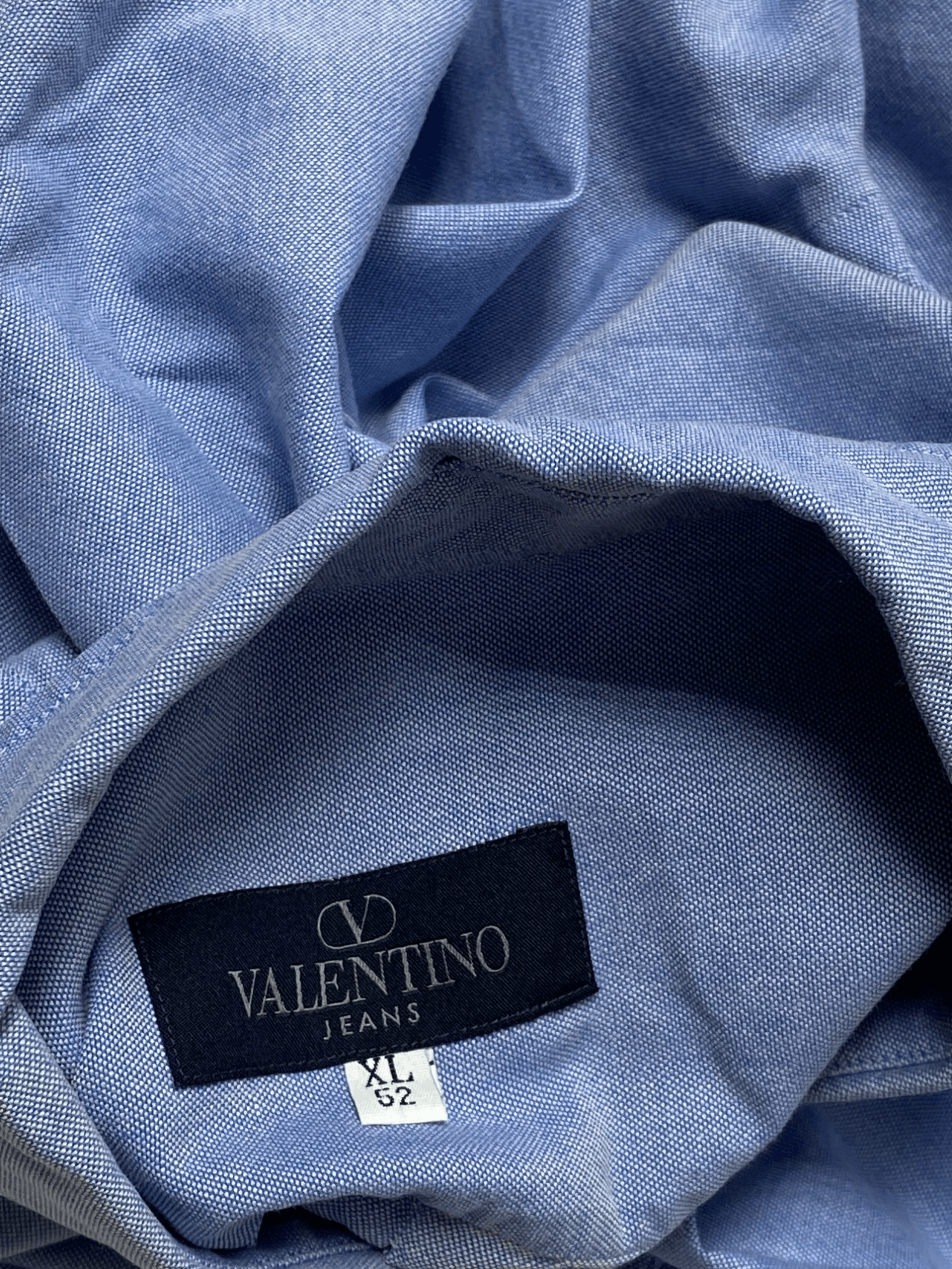 Valentino Vintage VALENTINO Basic Blanc Blue Button Up Shirt Size US S / EU 44-46 / 1 - 3 Thumbnail