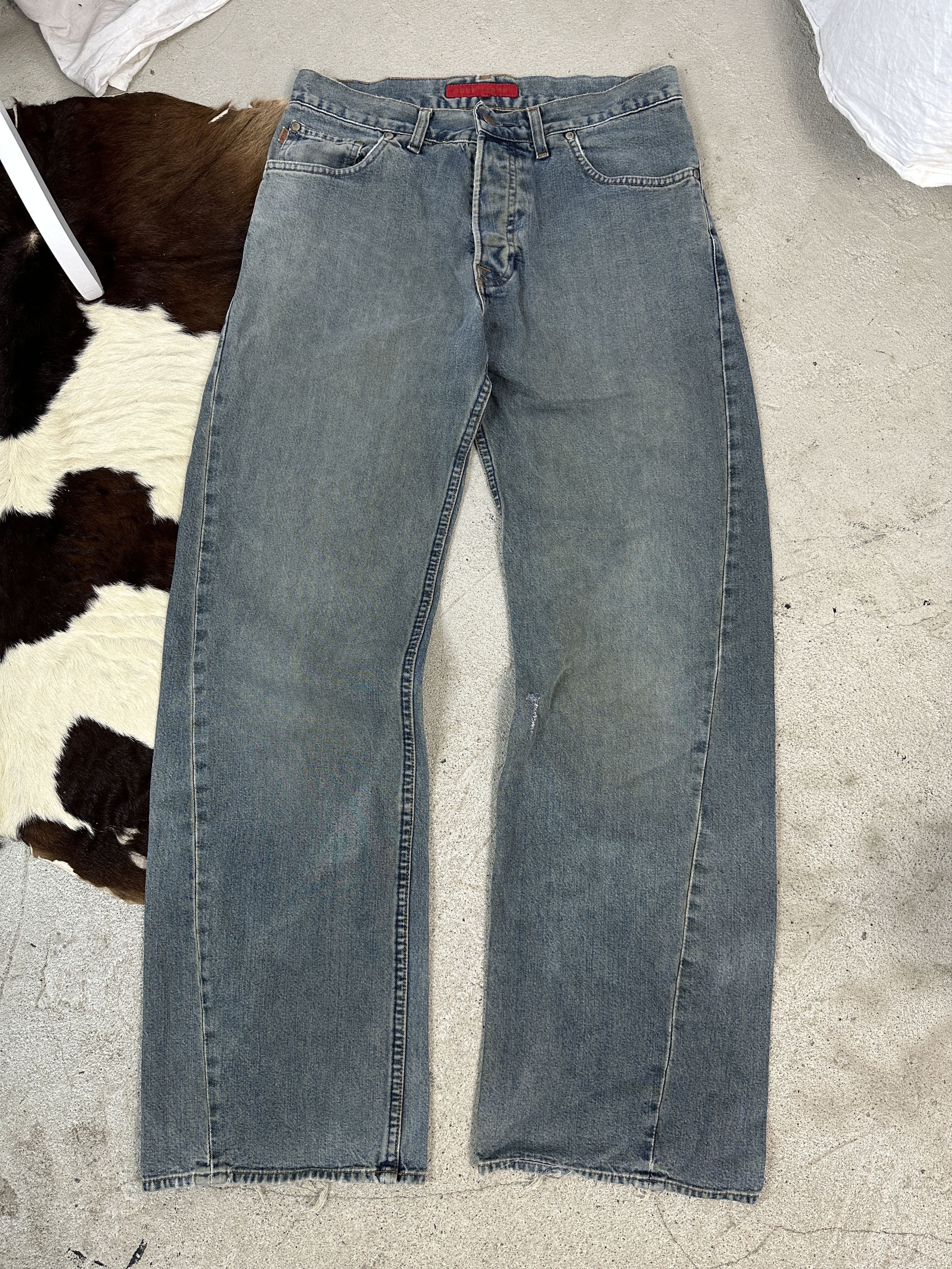 Vintage Vintage Denim Y2K Streetwear Baggy Hip-Hop FCUK Jeans Size US 32 / EU 48 - 2 Thumbnail