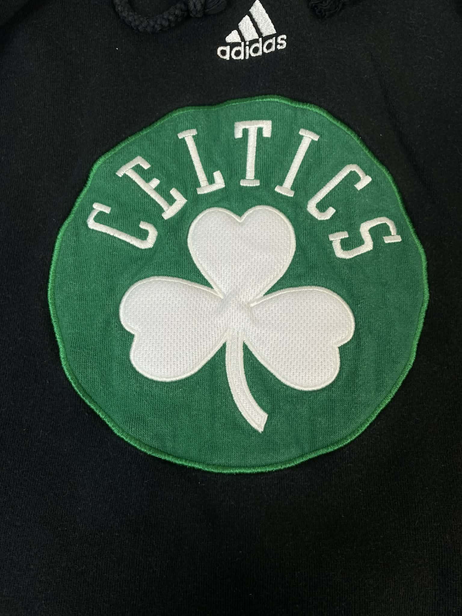 Adidas Adidas Black Hoodie Celtics 2010s Hoodie Size US XL / EU 56 / 4 - 8 Thumbnail