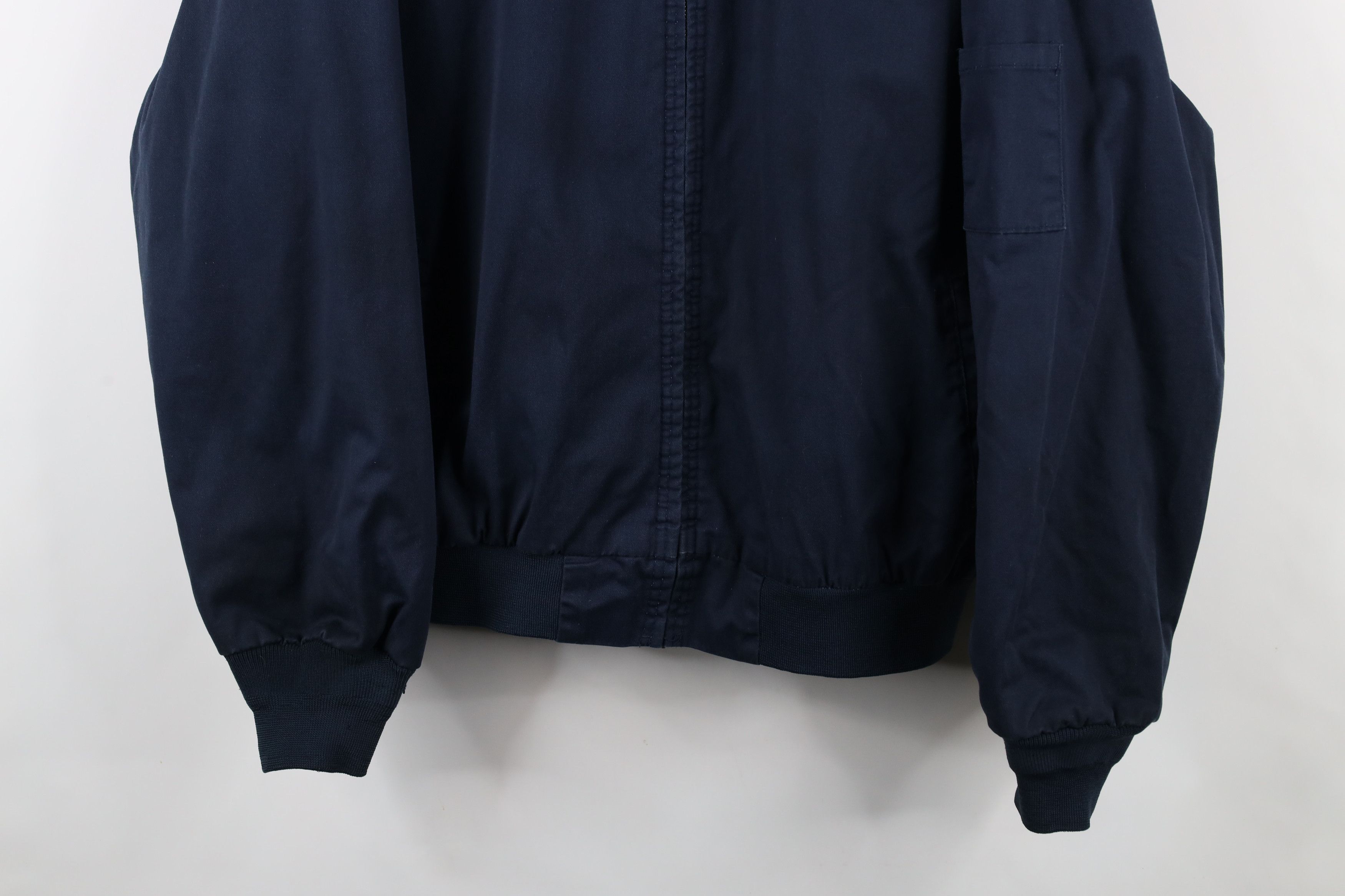 Vintage Vintage Quilted Walmart Auto Car Mechanic Bomber Jacket Blue Size US XL / EU 56 / 4 - 3 Thumbnail