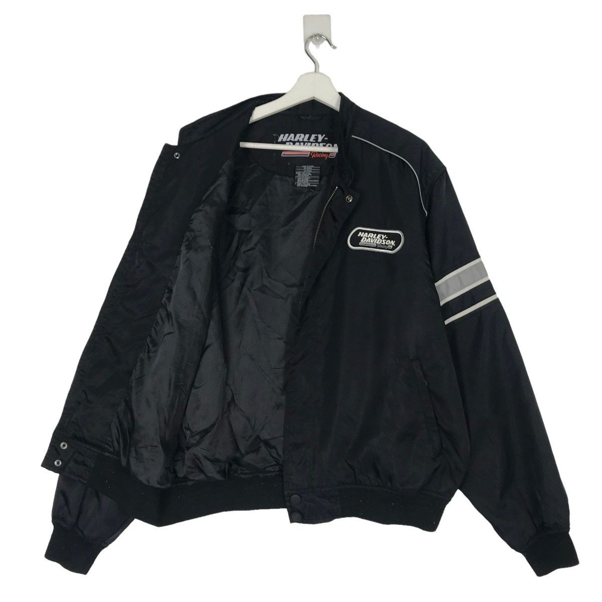 Harley Davidson 💥 HARLEY DAVIDSON RACING JACKET Size US XL / EU 56 / 4 - 7 Thumbnail