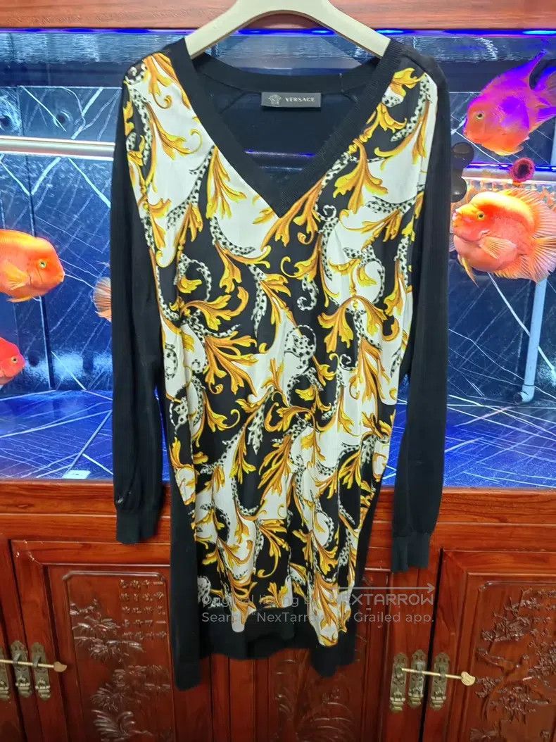 Versace Versace Classic baroque skirt Size L / US 10 / IT 46 - 1 Thumbnail