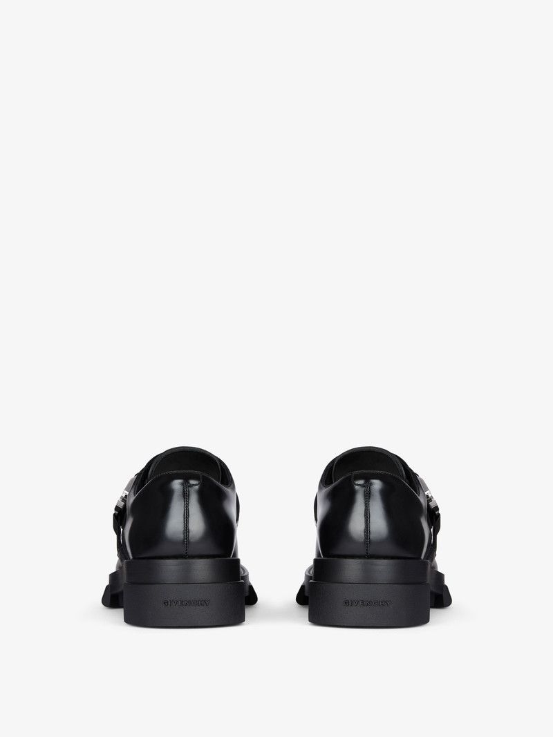 Givenchy o1srvl11e0326 Terra Derbies Shoes in Black Size US 9 / EU 42 - 5 Thumbnail