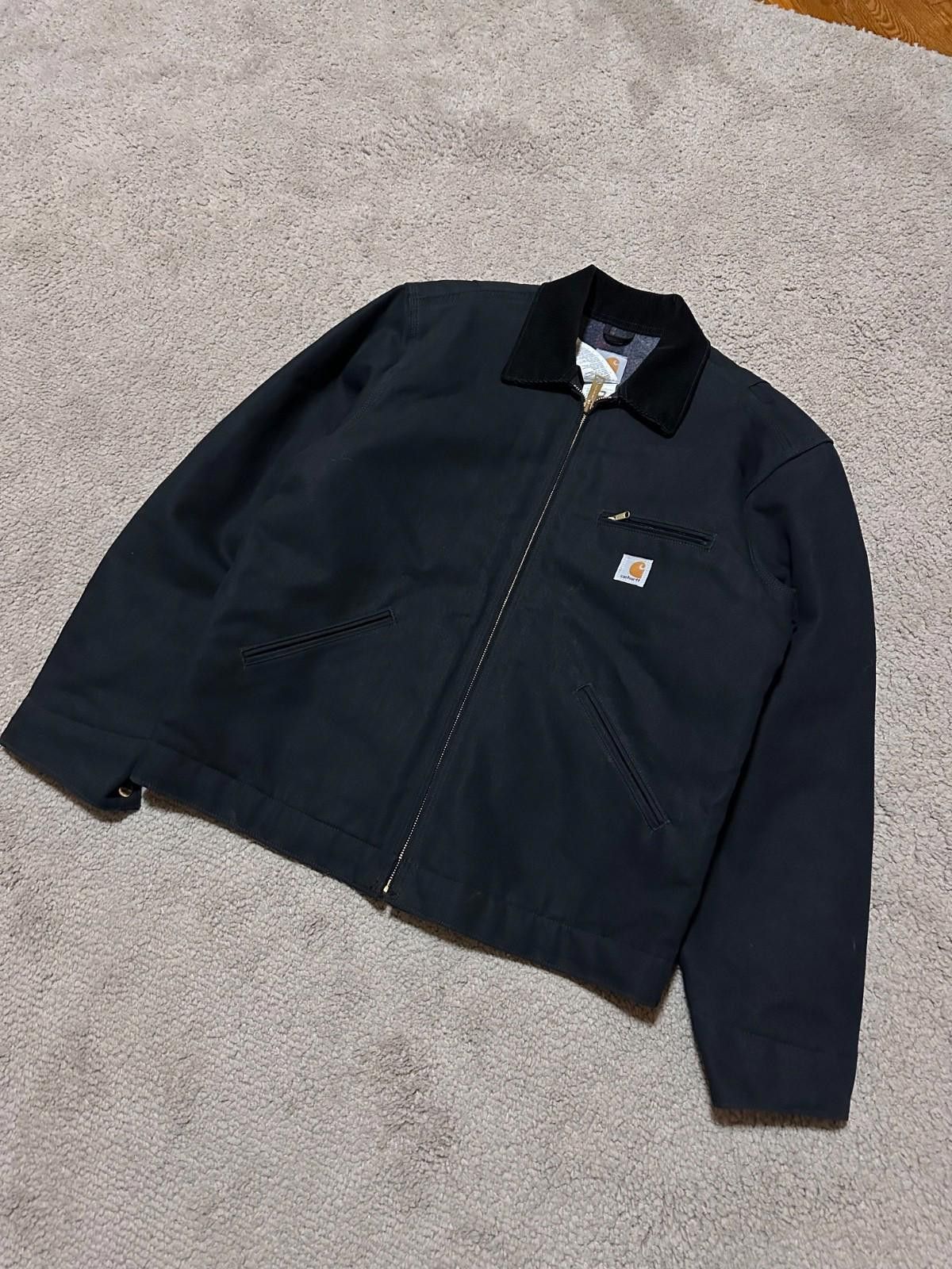 Carhartt Vintage Carhartt Detroit Jacket Black Sz L Size US L / EU 52-54 / 3 - 2 Thumbnail