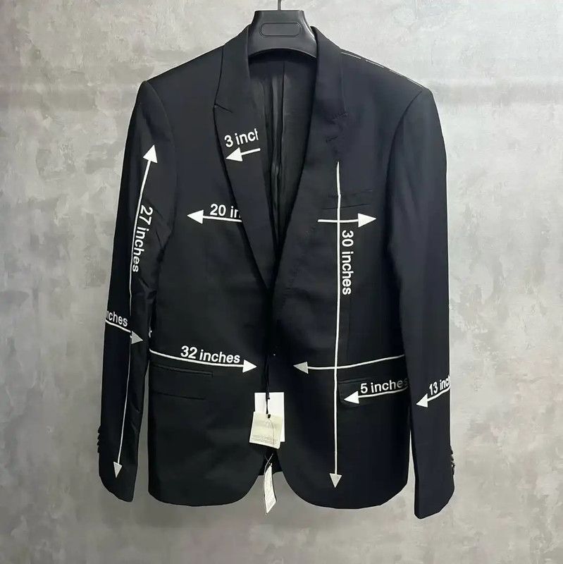 Moschino Moschino Black Cotton Men's Jacket 0089 Size US XL / EU 56 / 4 - 1 Thumbnail