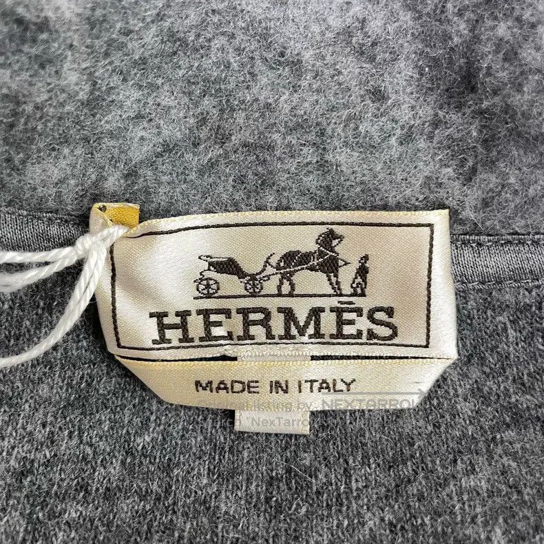Hermes Hermes Leather Patched Zip-up Hooded Jacket Size US S / EU 44-46 / 1 - 5 Thumbnail