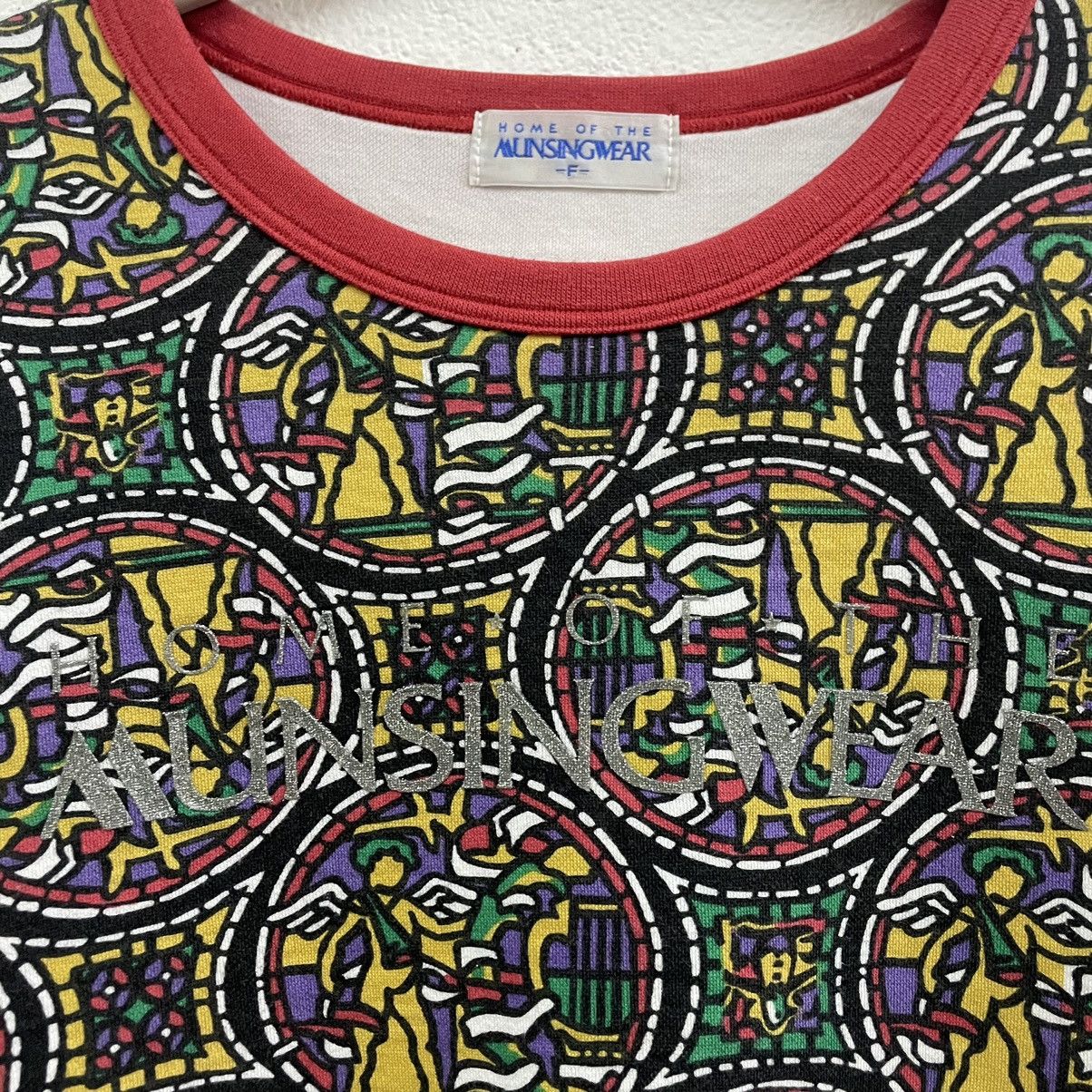Vintage 🔥🇯🇵Vintage Munsingwear Multicolour Baroque Sweatshirts Size US M / EU 48-50 / 2 - 4 Thumbnail