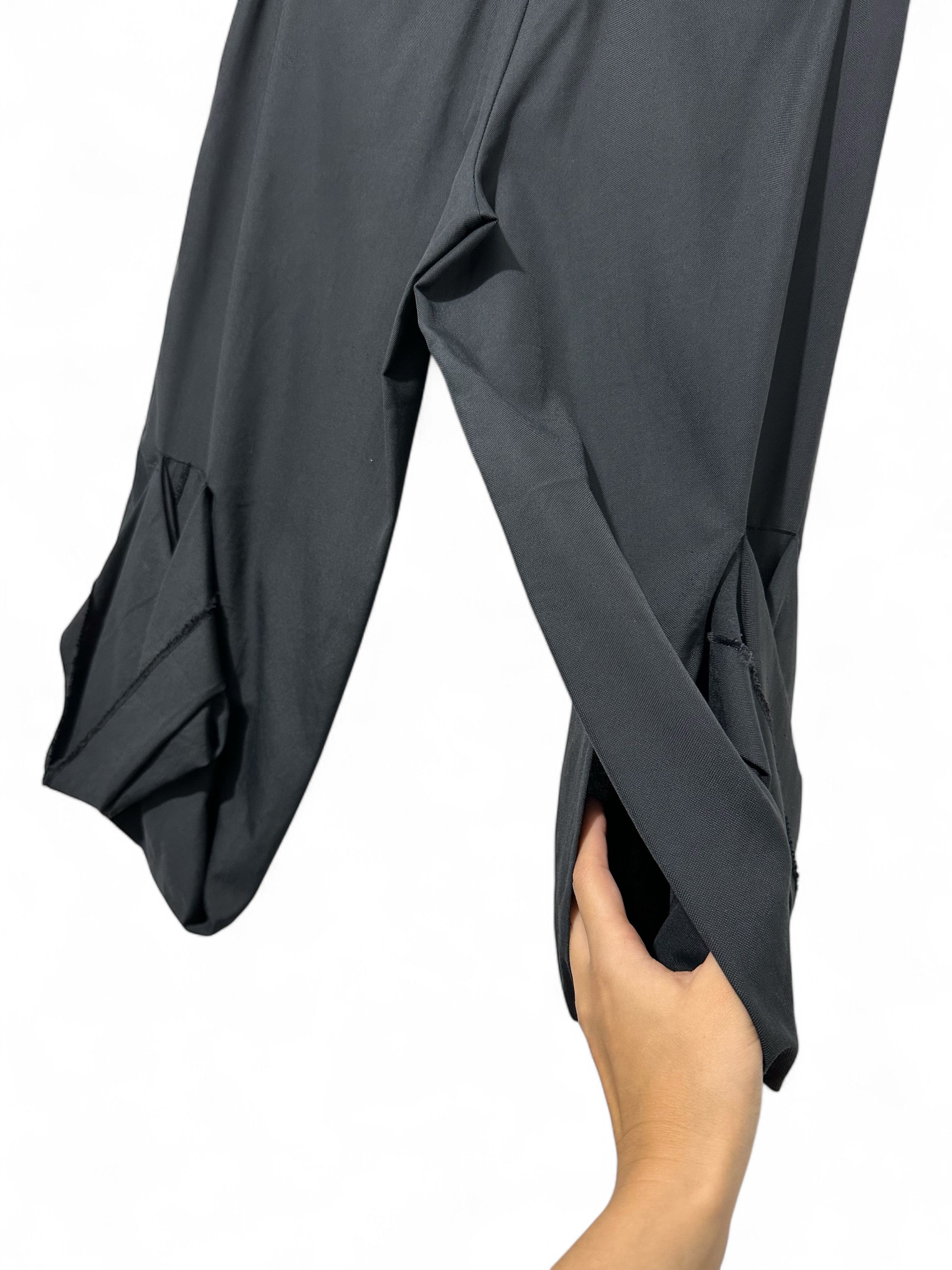 Maison Margiela Maison Martin Margiela 00s Pleated Cropped Trousers Size 26" / US 2 / IT 38 - 6 Thumbnail