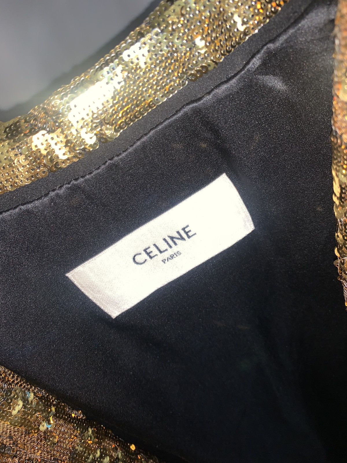 Hedi Slimane Celine Multicolor Sequins Cloak Size US S / EU 44-46 / 1 - 3 Thumbnail
