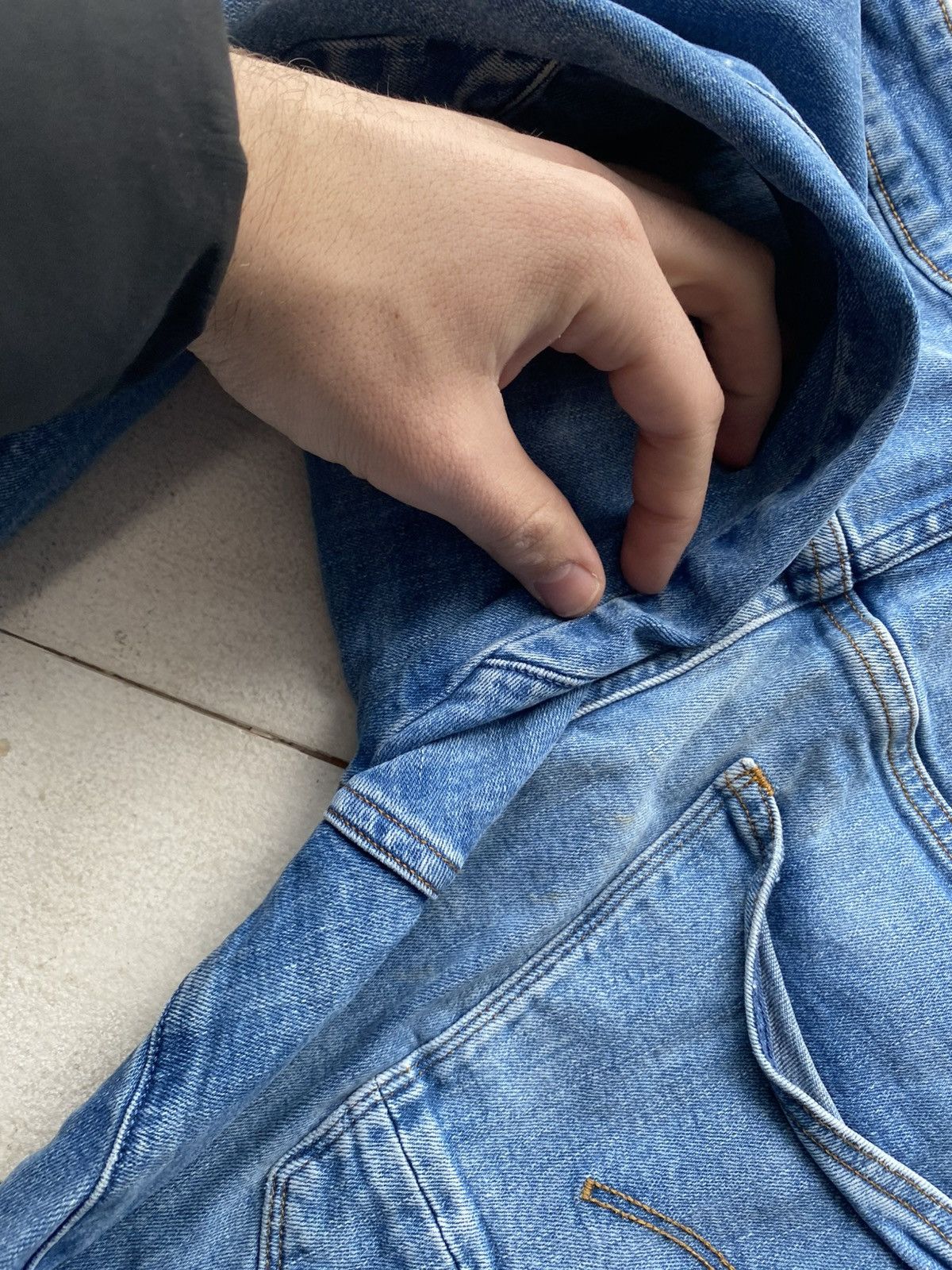 G-Star Vintage Y2K G-Star RAW Slim Tapered Blue Denim Jeans Stretch Size US 32 / EU 48 - 14 Thumbnail