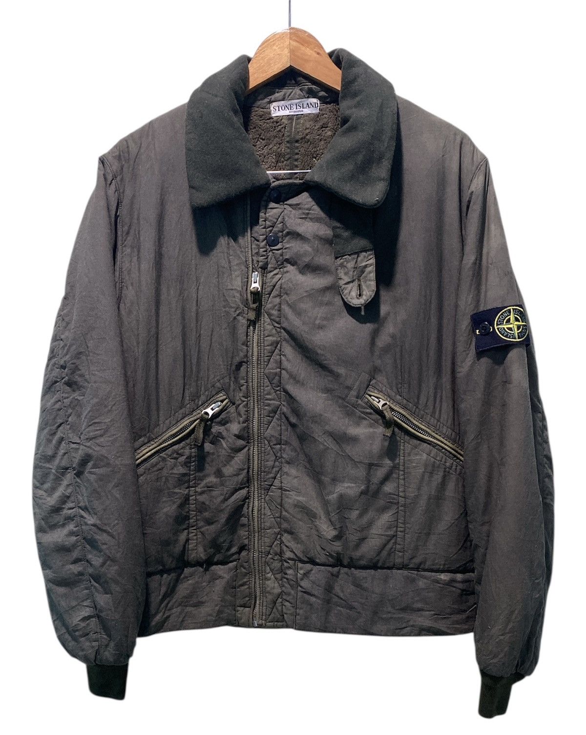 Stone Island Aw06 Stone Island Bomber Jacket Size US M / EU 48-50 / 2 - 4 Thumbnail