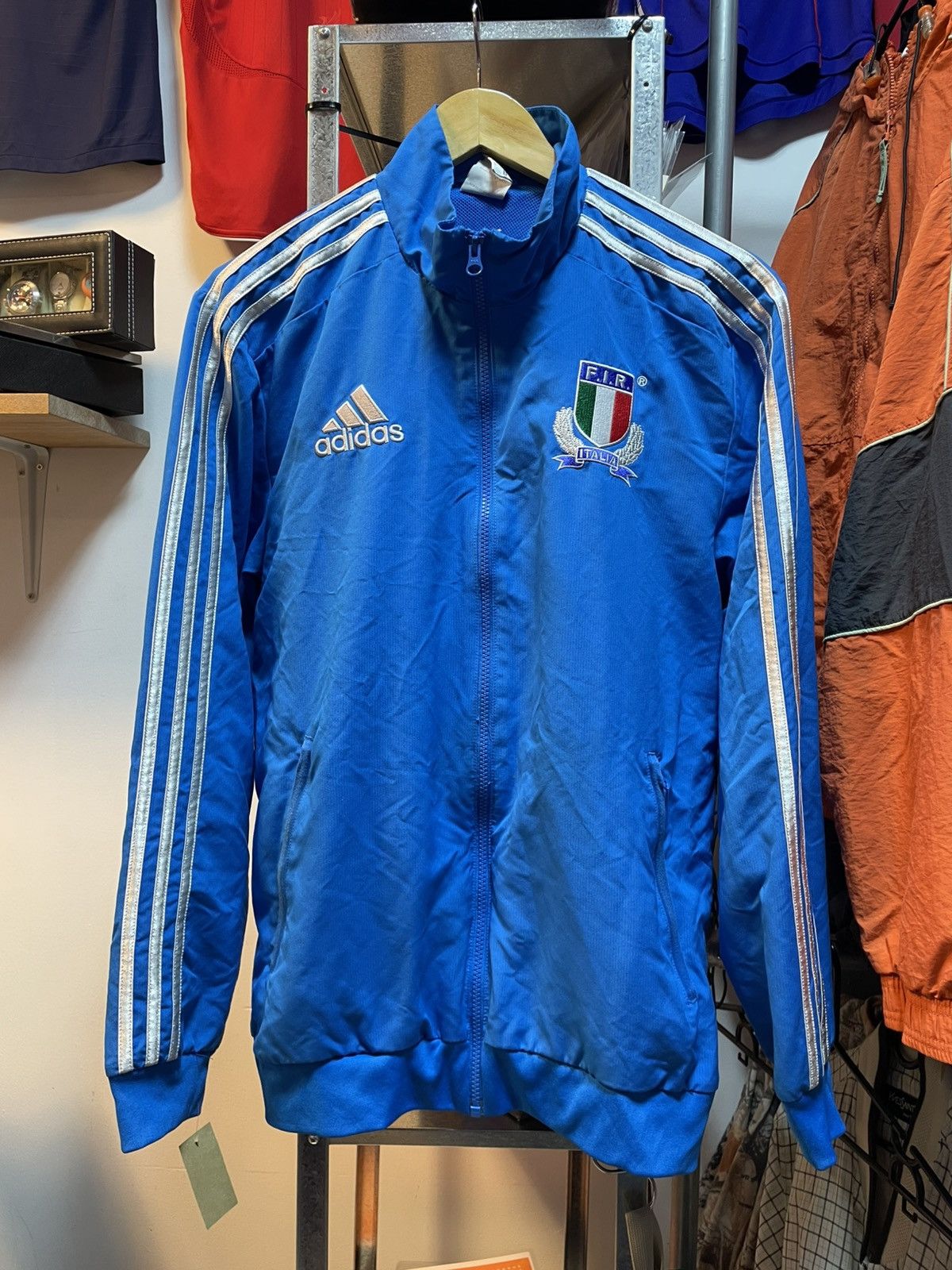 Adidas Adidas Italy Football Tracksuit Size US M / EU 48-50 / 2 - 1 Thumbnail