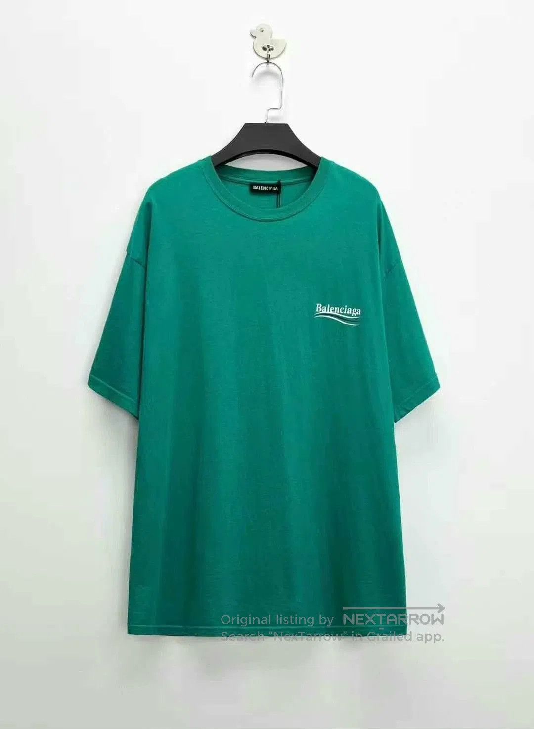 Balenciaga balenciaga logo short sleeve t-shirt. Size US L / EU 52-54 / 3 - 2 Thumbnail