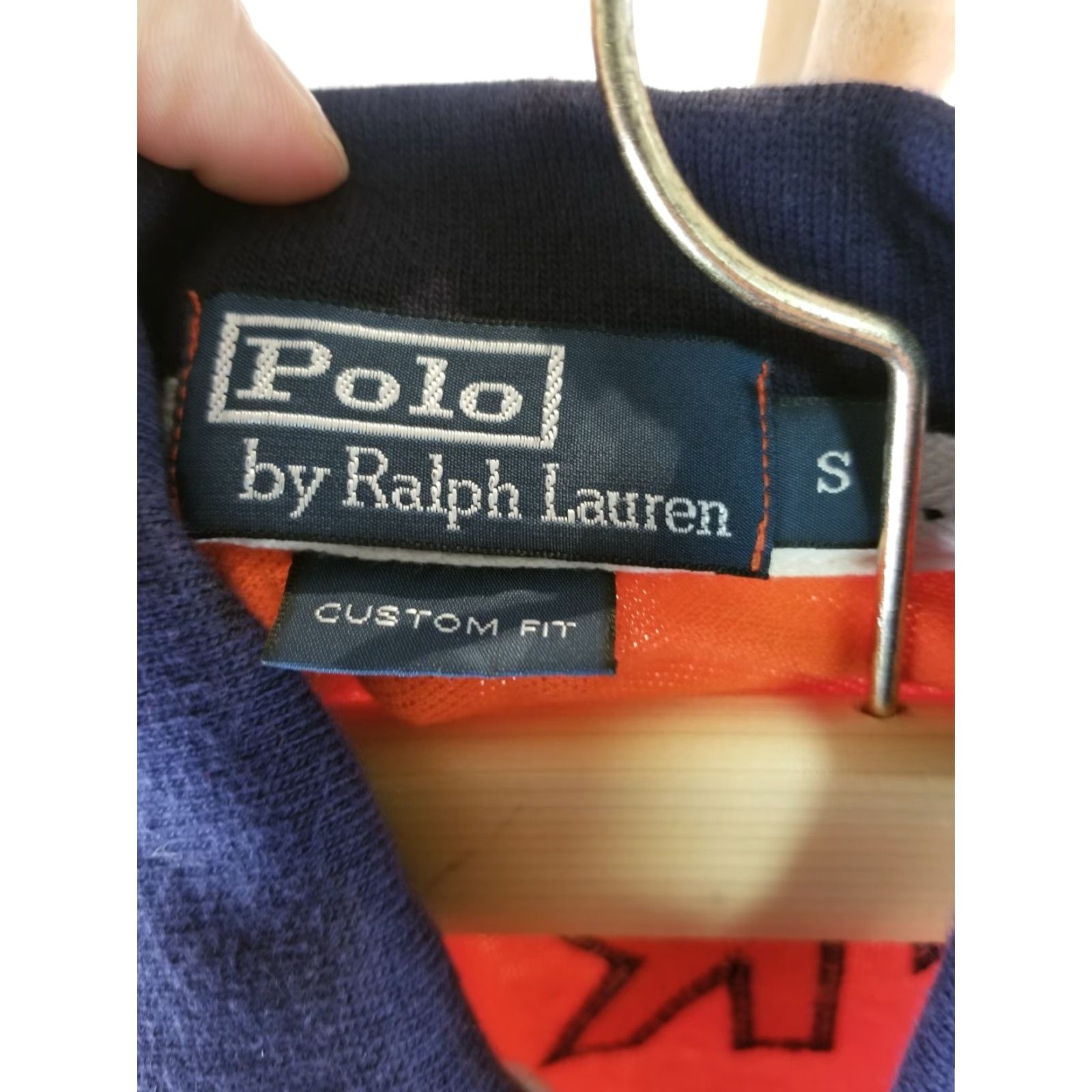 Polo Ralph Lauren VINTAGE RALPH LAUREN POLO SHIRT NAVY/ORANGE FRANCE POLO SHIRT SZ SMALL MEN T-SHIRT 18 INCH CROSS CHEST 28 INCH TOP TO BOTTOM 28 INCH SPRING SUMMER Size US S / EU 44-46 / 1 - 7 Thumbnail
