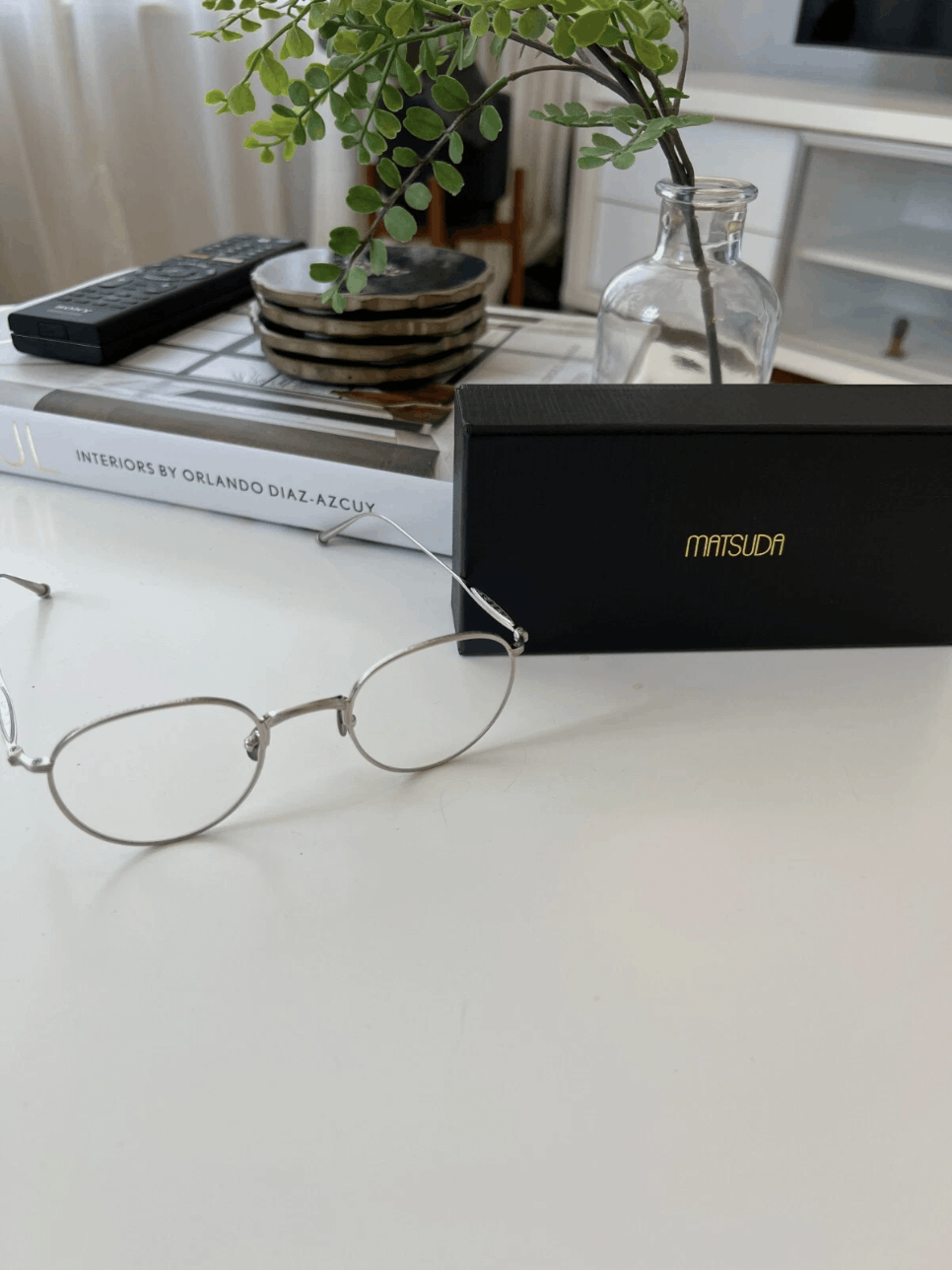 Matsuda Matsuda M3085 Antique Silver Frame - Made In Japan 48-22-145 Size ONE SIZE - 1 Thumbnail