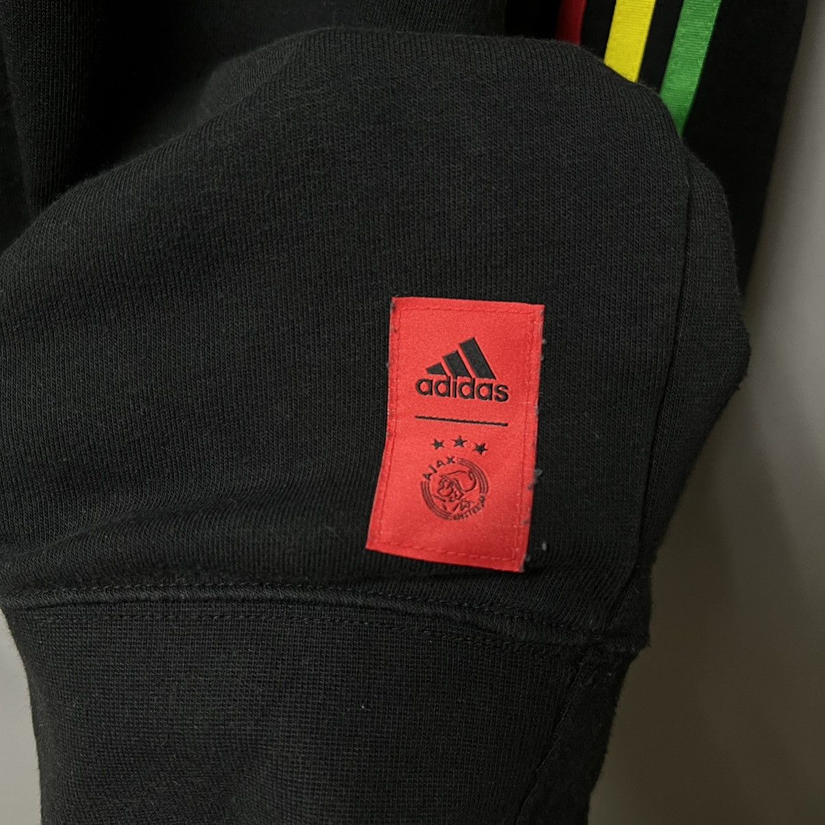 Adidas Adidas Bob Marley Rasta Style Ajax Amsterdam Sweatshirt Size US L / EU 52-54 / 3 - 13 Thumbnail