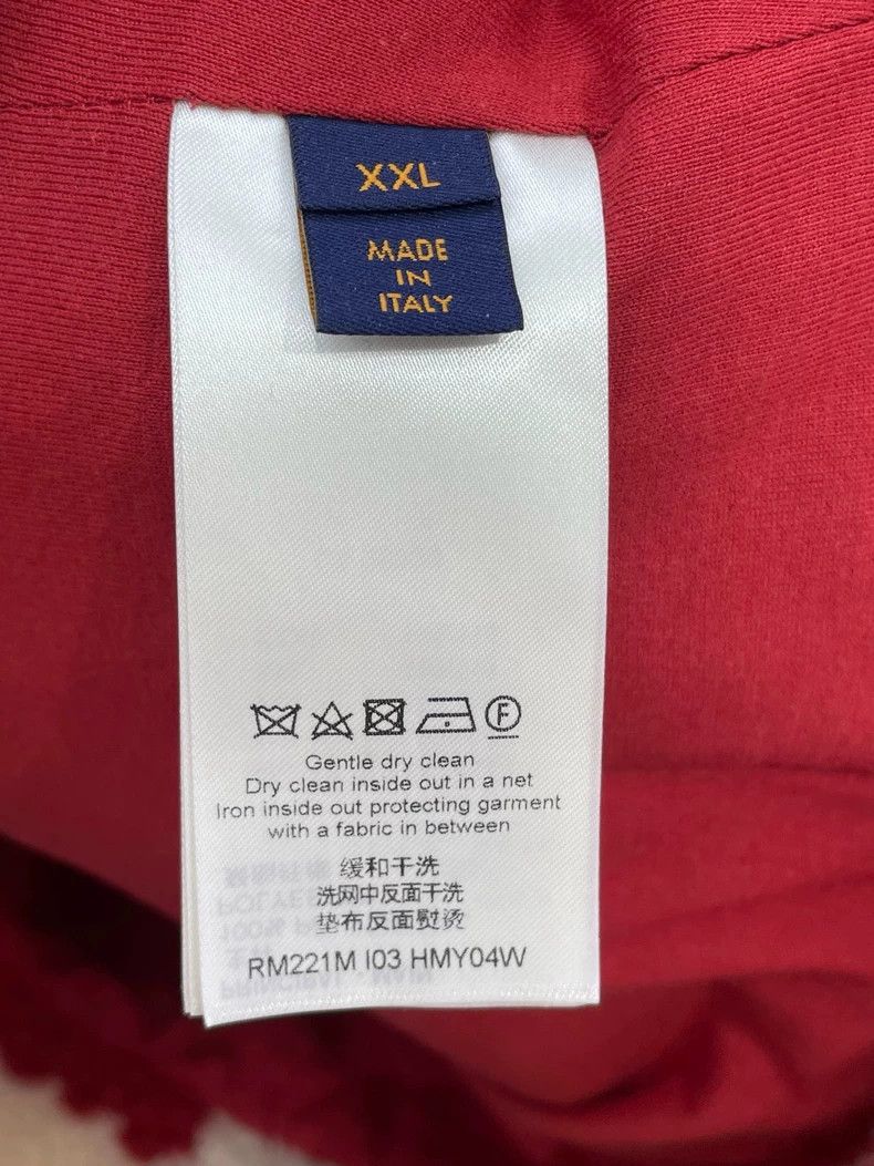 Louis Vuitton Louis Vuitton 22 red and white checkerboard teddy jacket Size US XXL / EU 58 / 5 - 7 Thumbnail
