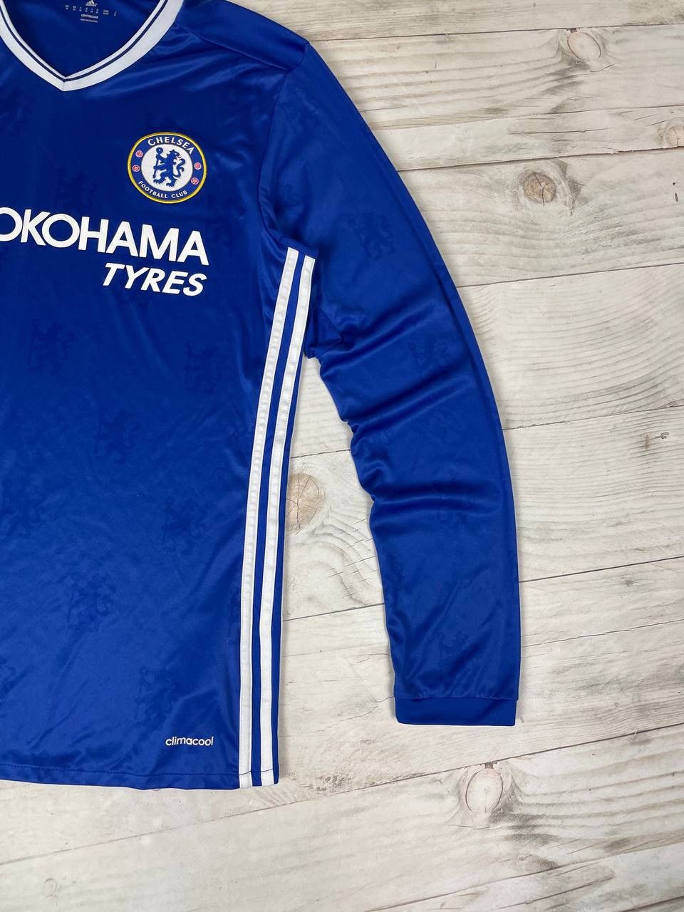 Adidas Adidas Chelsea 2016 2017 Home Long Sleeve Shirt Jersey Size US M / EU 48-50 / 2 - 6 Thumbnail