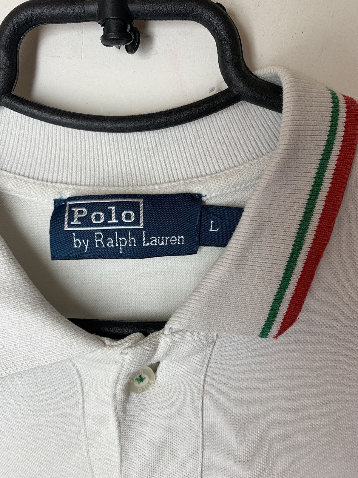 Lauren Ralph Lauren × Polo Ralph Lauren × Ralph Lauren Vintage Polo Ralph Lauren Polo t-shirt cheef keef Italy 10 Size US L / EU 52-54 / 3 - 4 Thumbnail