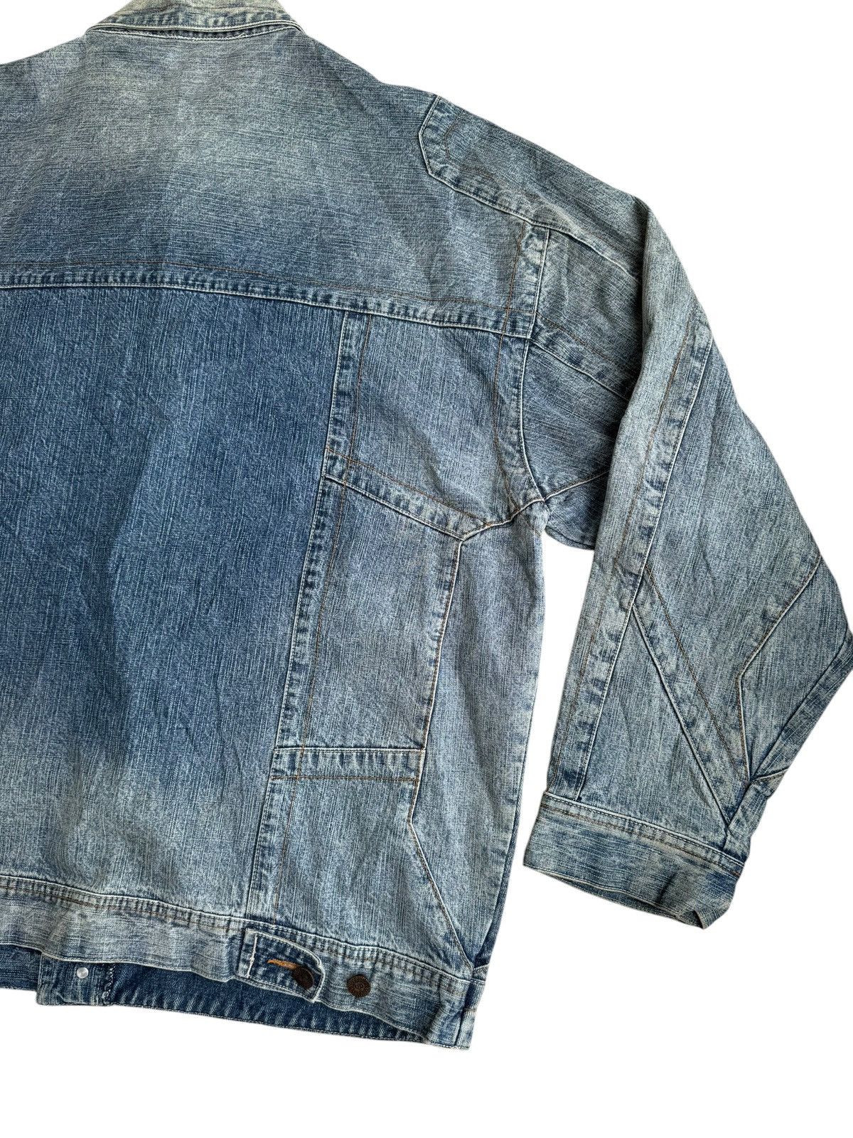 Pelle Pelle Vintage Distressed Pelle Pelle Denim Jacket Size US XL / EU 56 / 4 - 7 Thumbnail