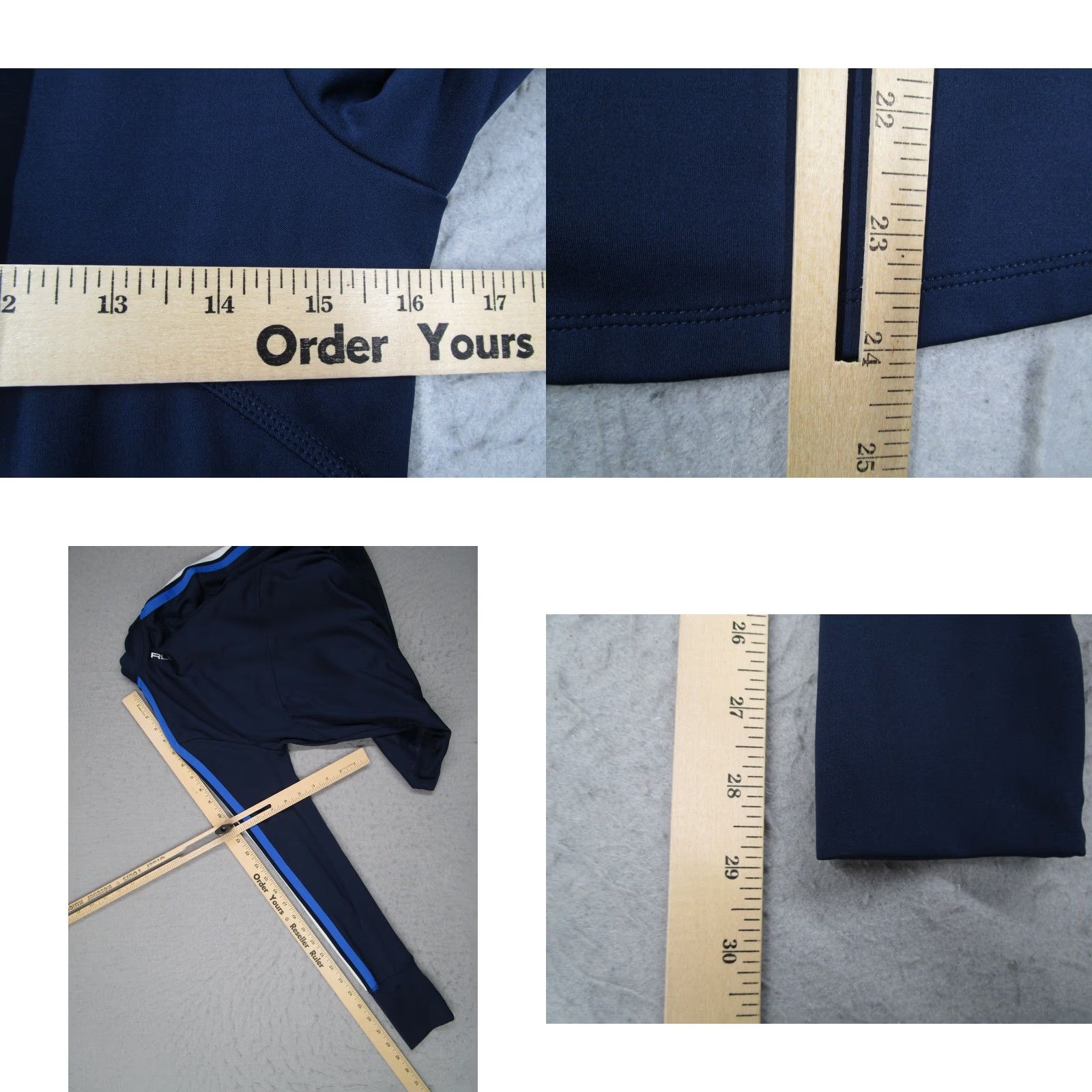 RLX Ralph Lauren RLX Ralph Lauren Women Navy Blue Full Zip Wicking Track Jacket Trophy Size S Size S / US 4 / IT 40 - 8 Thumbnail