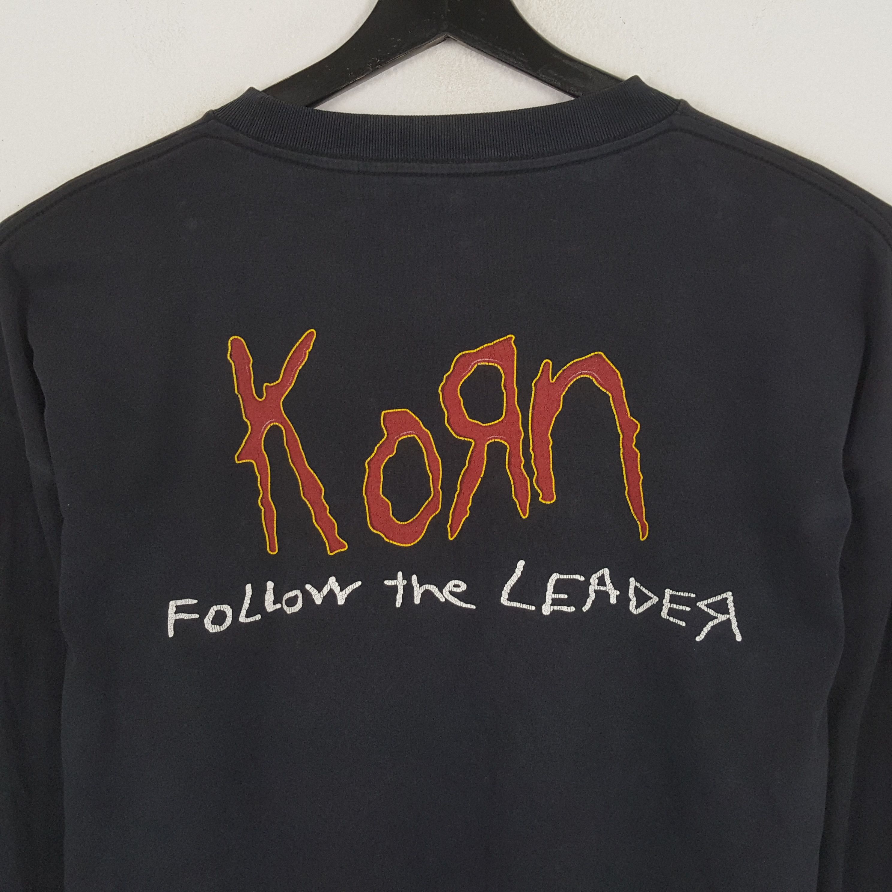 Band Tees × Vintage KORN Rock Band Music Long Sleeve Tshirt Size US XXL / EU 58 / 5 - 4 Thumbnail