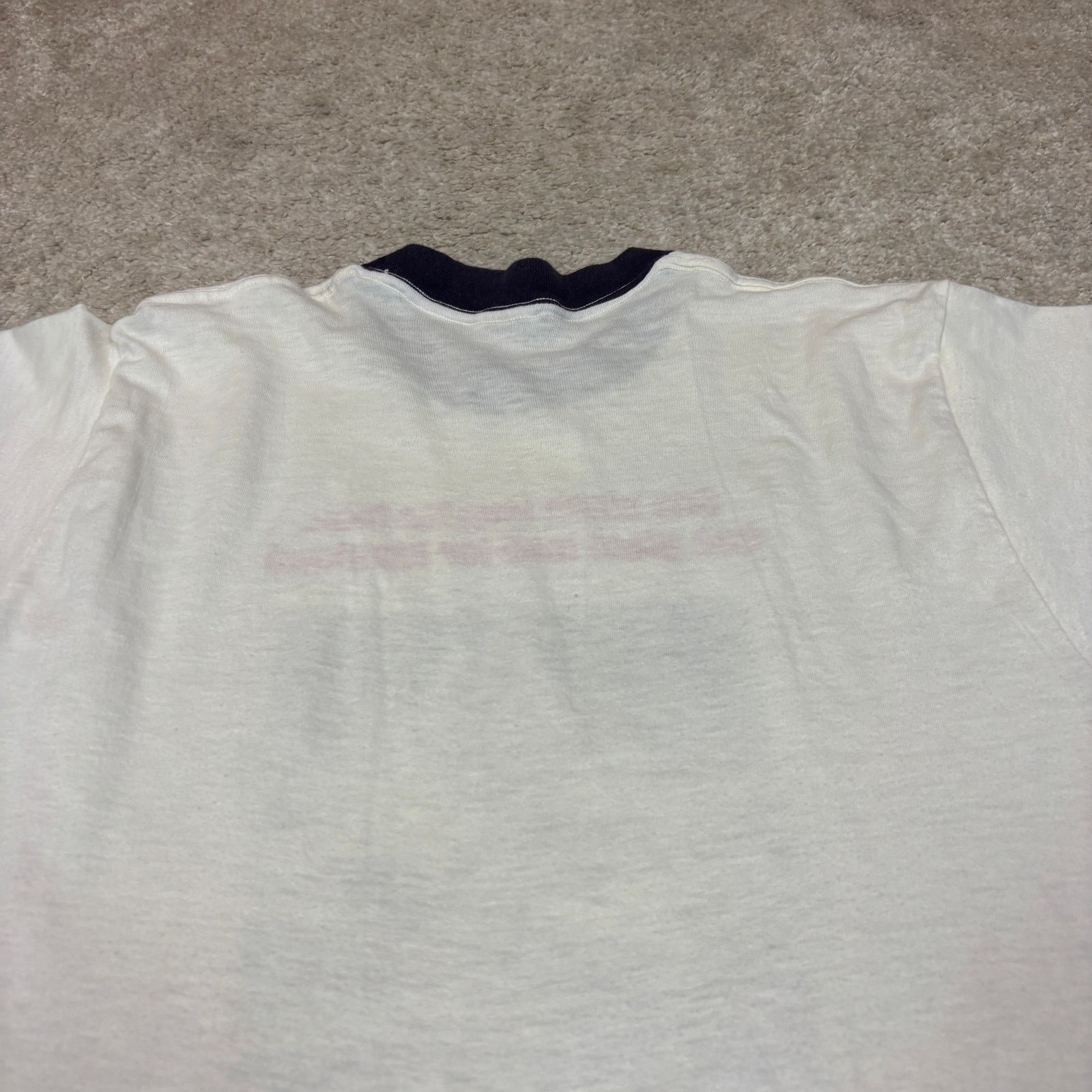 Vintage VTG 80s Moon Landing Ringer T Shirt Men''s Small Armstrong Size US S / EU 44-46 / 1 - 13 Thumbnail