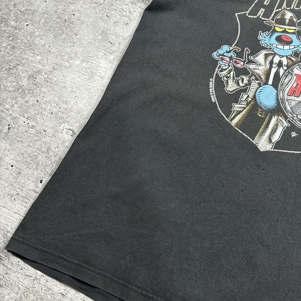 Vintage Vintage 90s Antisfiga T-shirt Black Men’s Size L Size US L / EU 52-54 / 3 - 5 Thumbnail