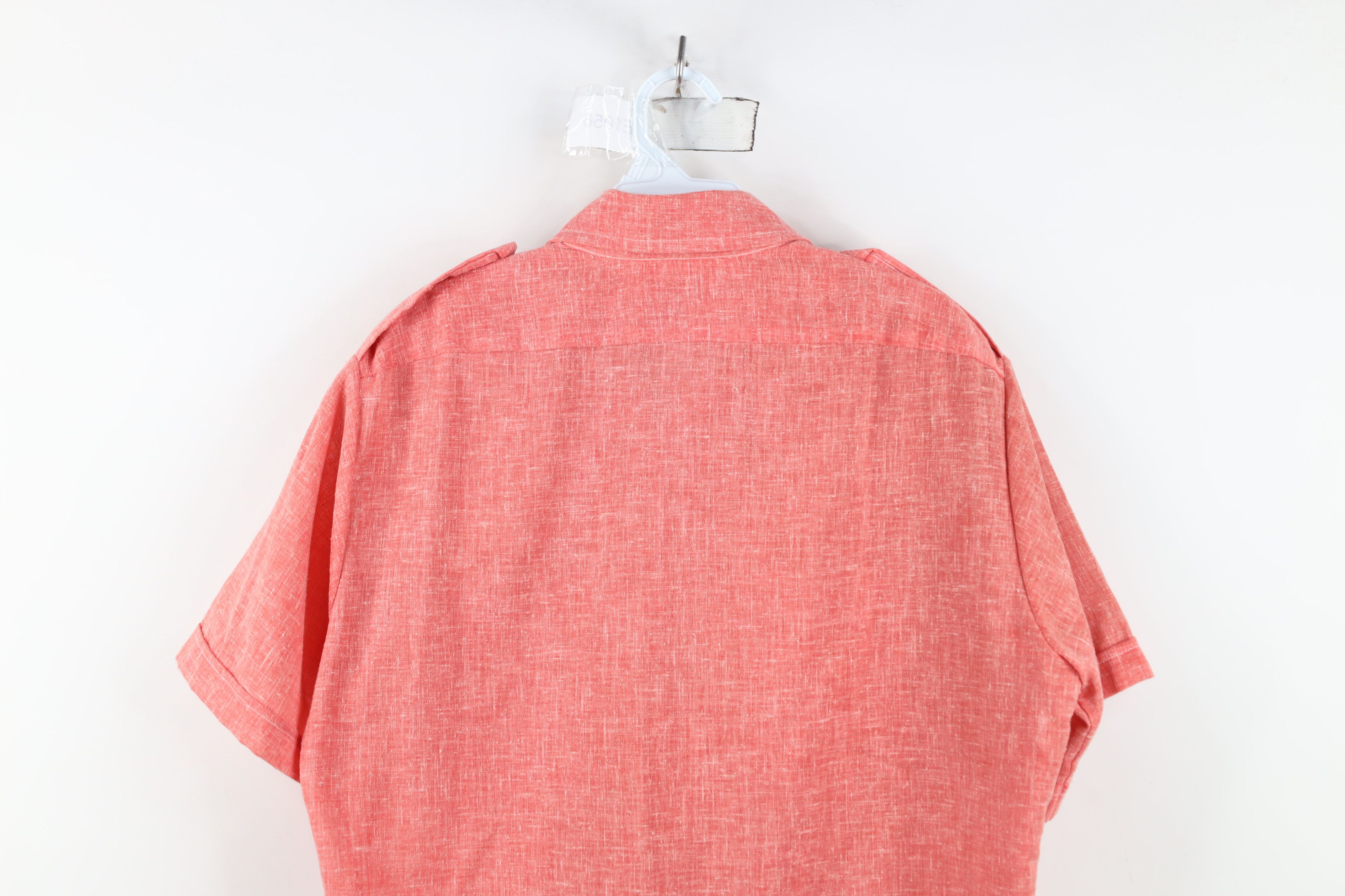 Vintage Vintage 70s Streetwear Bush Short Sleeve Button Shirt USA Size US M / EU 48-50 / 2 - 14 Thumbnail