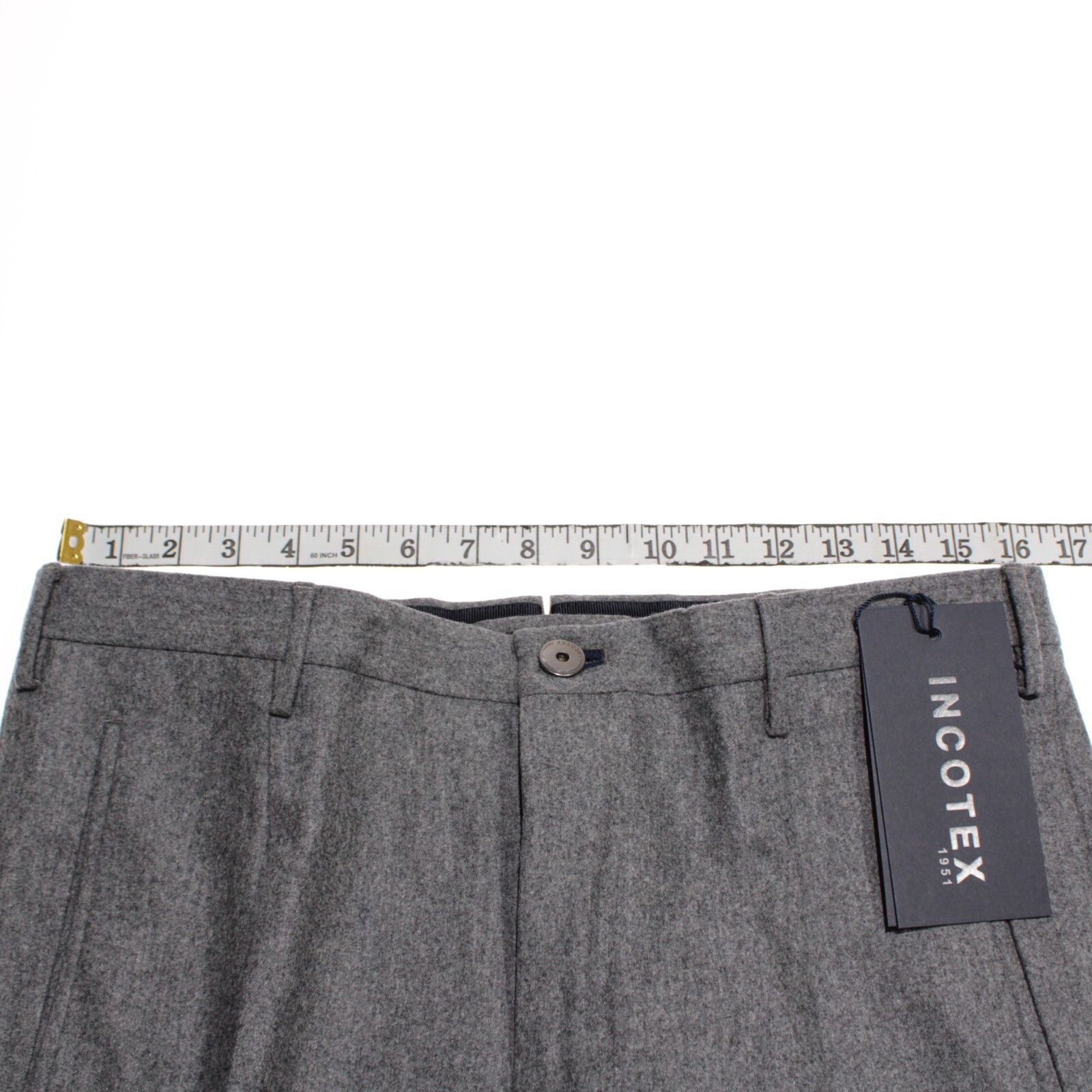 Incotex INCOTEX New with tags Dress Pants Size 32 US In Gray Size US 32 / EU 48 - 5 Thumbnail