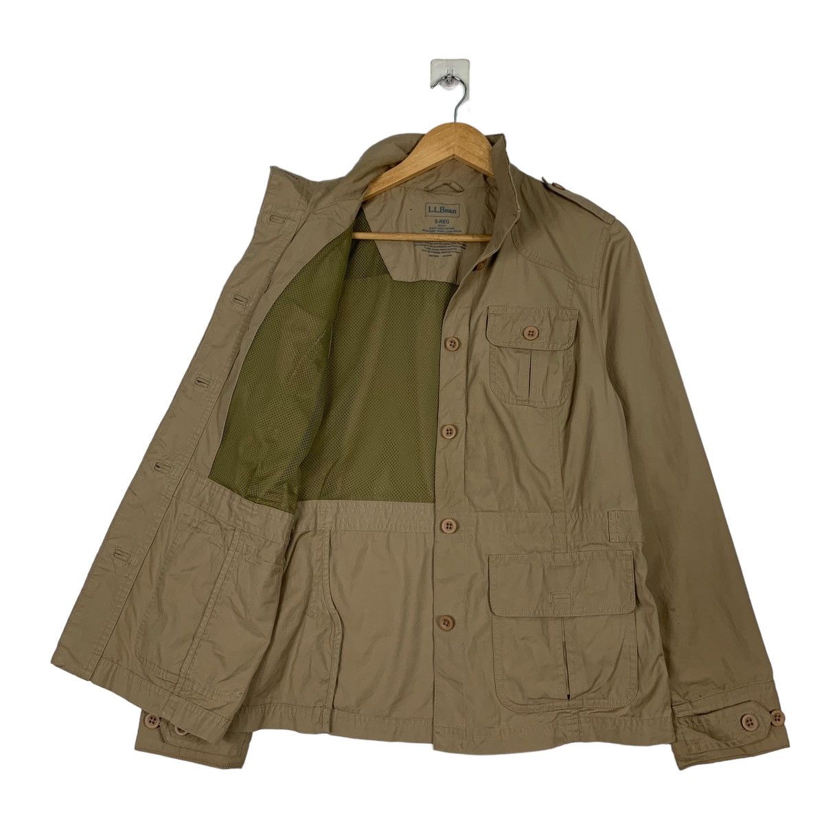L.L. Bean L.L. BEAN Four Pocket Utility Shirt Jacket #1087-C49 Size S / US 4 / IT 40 - 9 Thumbnail