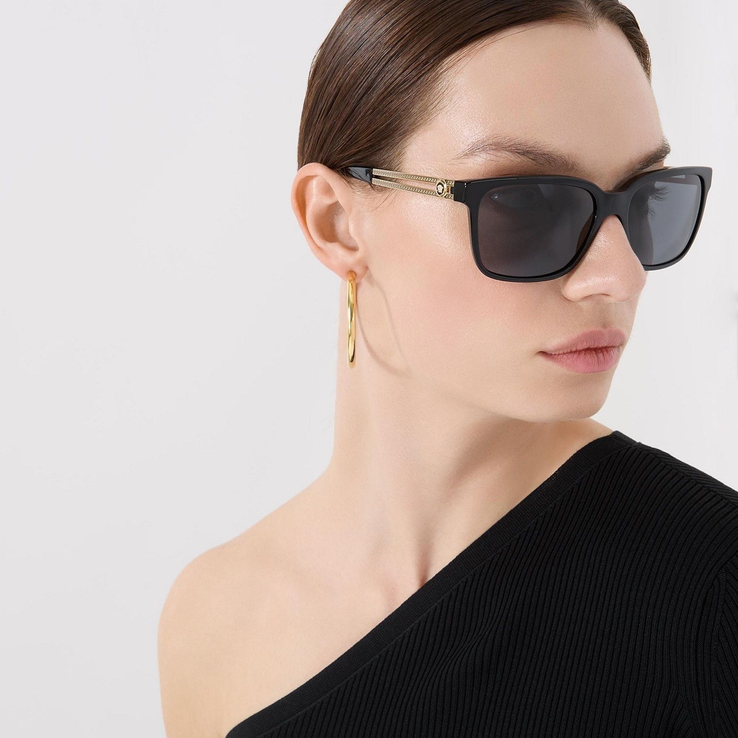 Versace NEW Versace VE4307 GB1/87 Square Unisex Sunglasses Size ONE SIZE - 14 Thumbnail