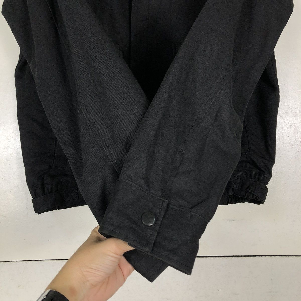 Japanese Brand BIKER JACKET LEATHER POCKET VIRUS JAPAN ISSEY MIYAKE DESIGN Size US S / EU 44-46 / 1 - 15 Thumbnail