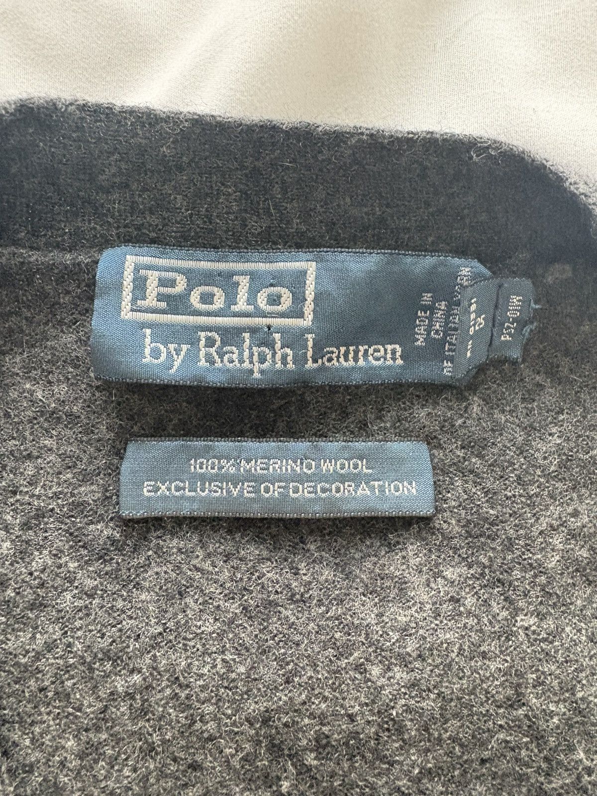Polo Ralph Lauren Grey Polo Cardigan Size US L / EU 52-54 / 3 - 4 Thumbnail