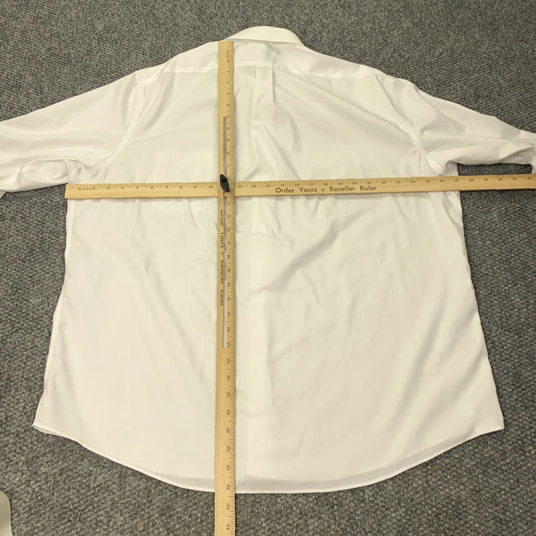 Ralph Lauren VINTAGE Ralph Lauren LRL Black Label Shirt Mens 2XL White Cotton Stretch Regular Fit Size US XXL / EU 58 / 5 - 7 Thumbnail