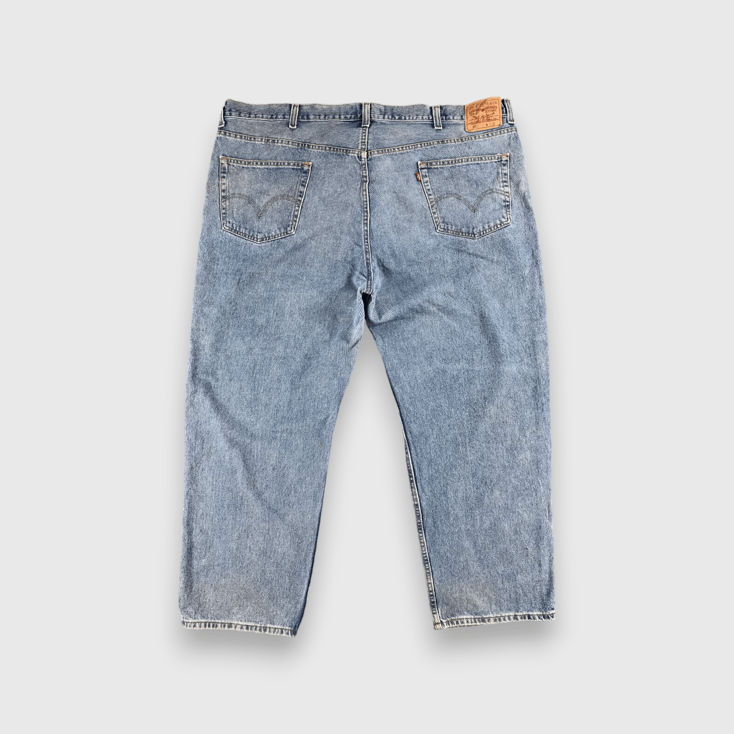 Levi's W50 Light Wash Vintage Levis 550 Jeans-J1166 Size US 44 / EU 60 - 2 Thumbnail